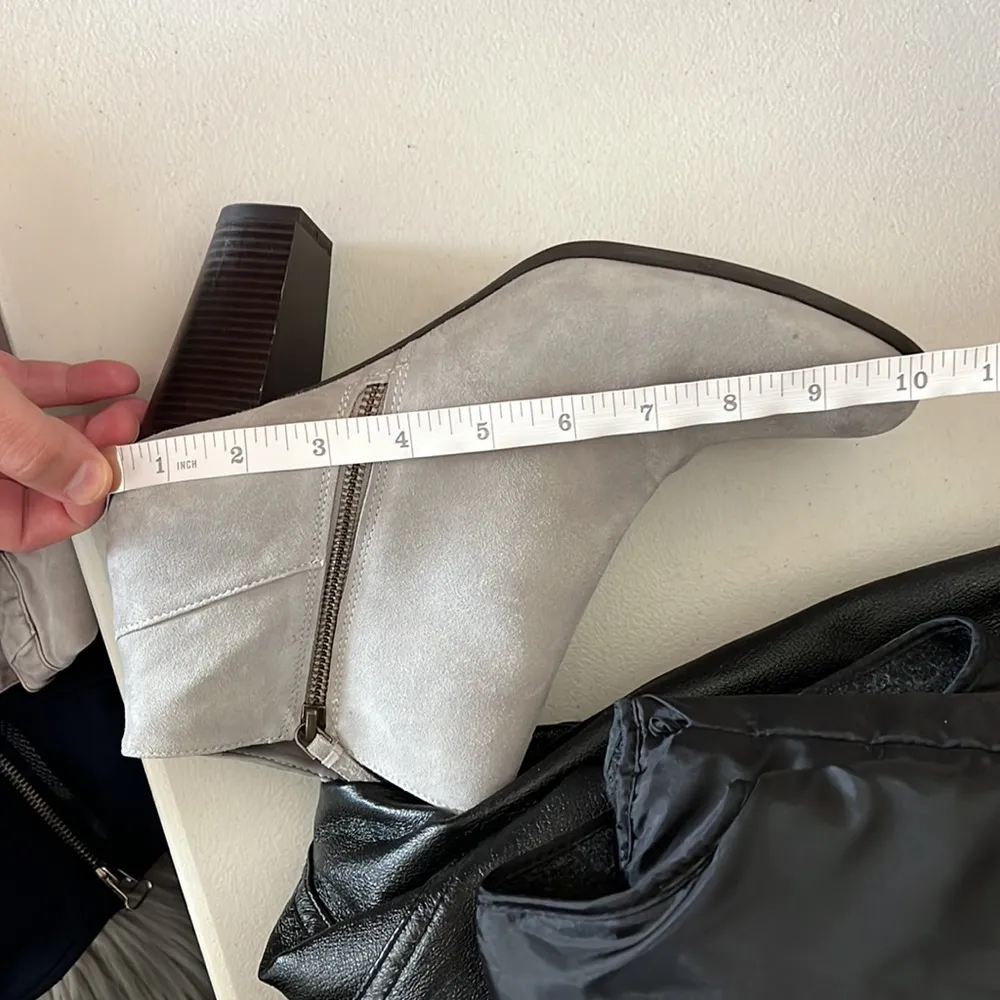 Cole Haan Davenport Bootie Ironstone Suede Gray Size 11 - Image 7