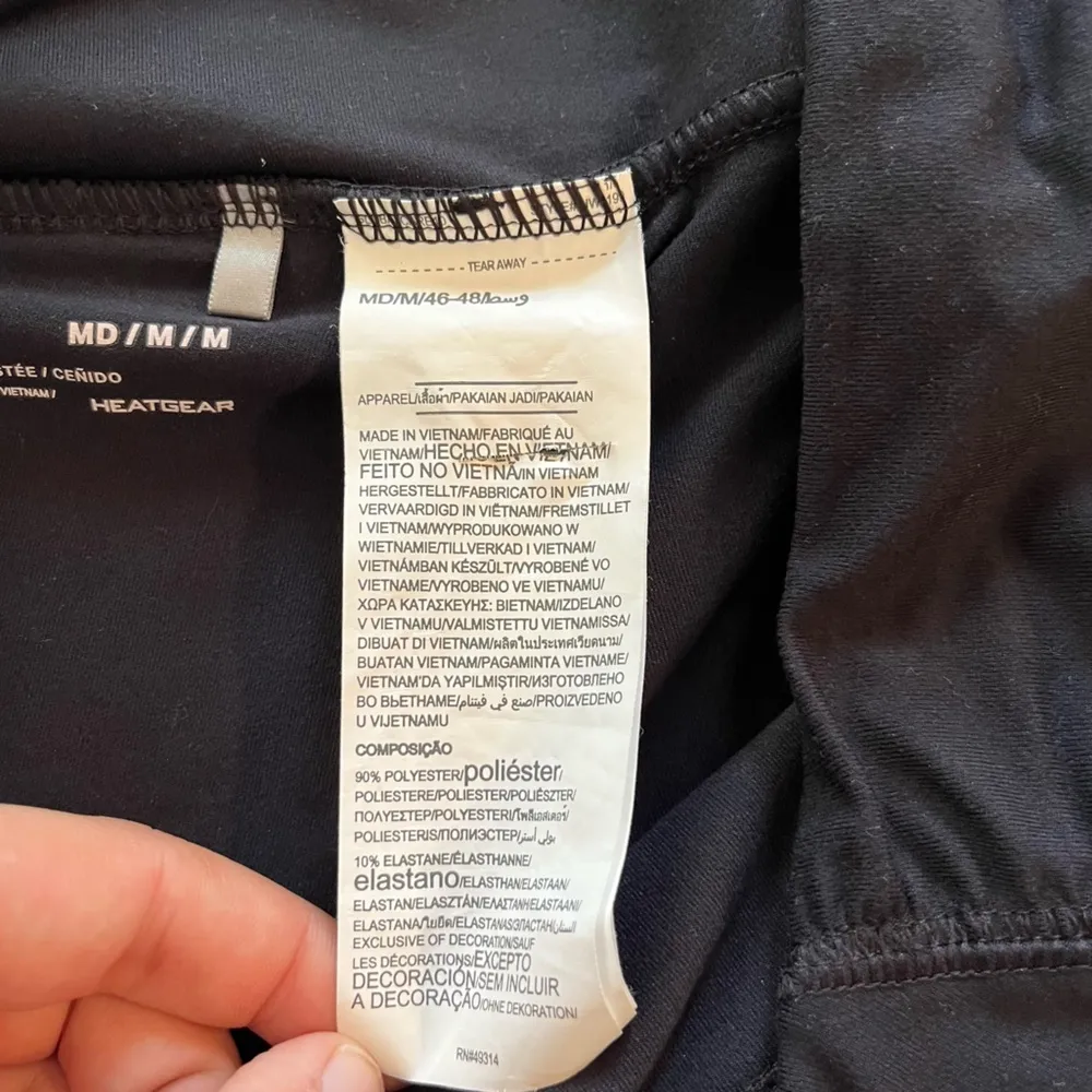 Under Armour Black Fitted Athletic Skort Women’s Medium Tennis Golf Pickleball - Image 5