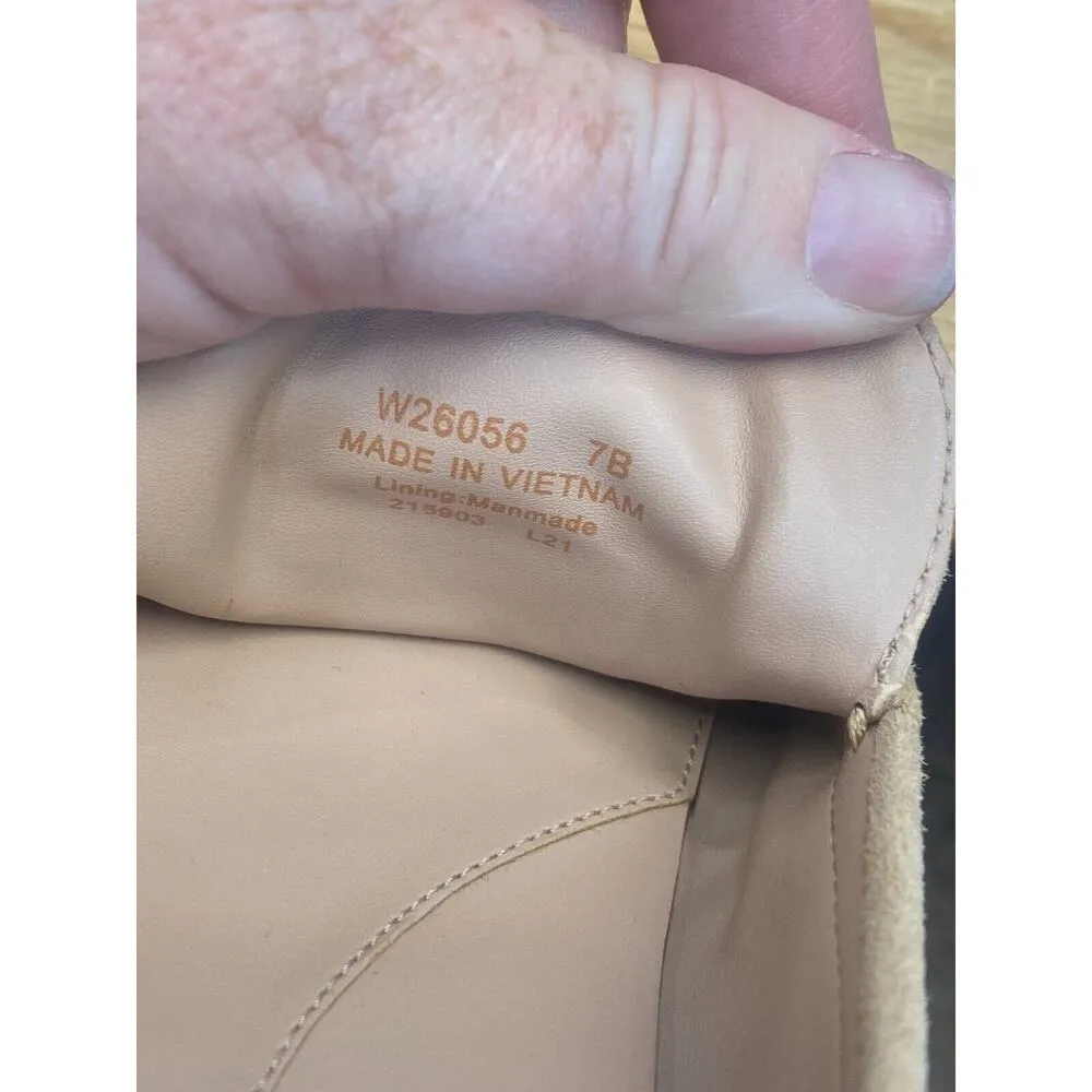 Cole Haan Tully Driver Comfort Shoes Women's 7 B Brown Suede Slip On W26056 S14 - Image 6