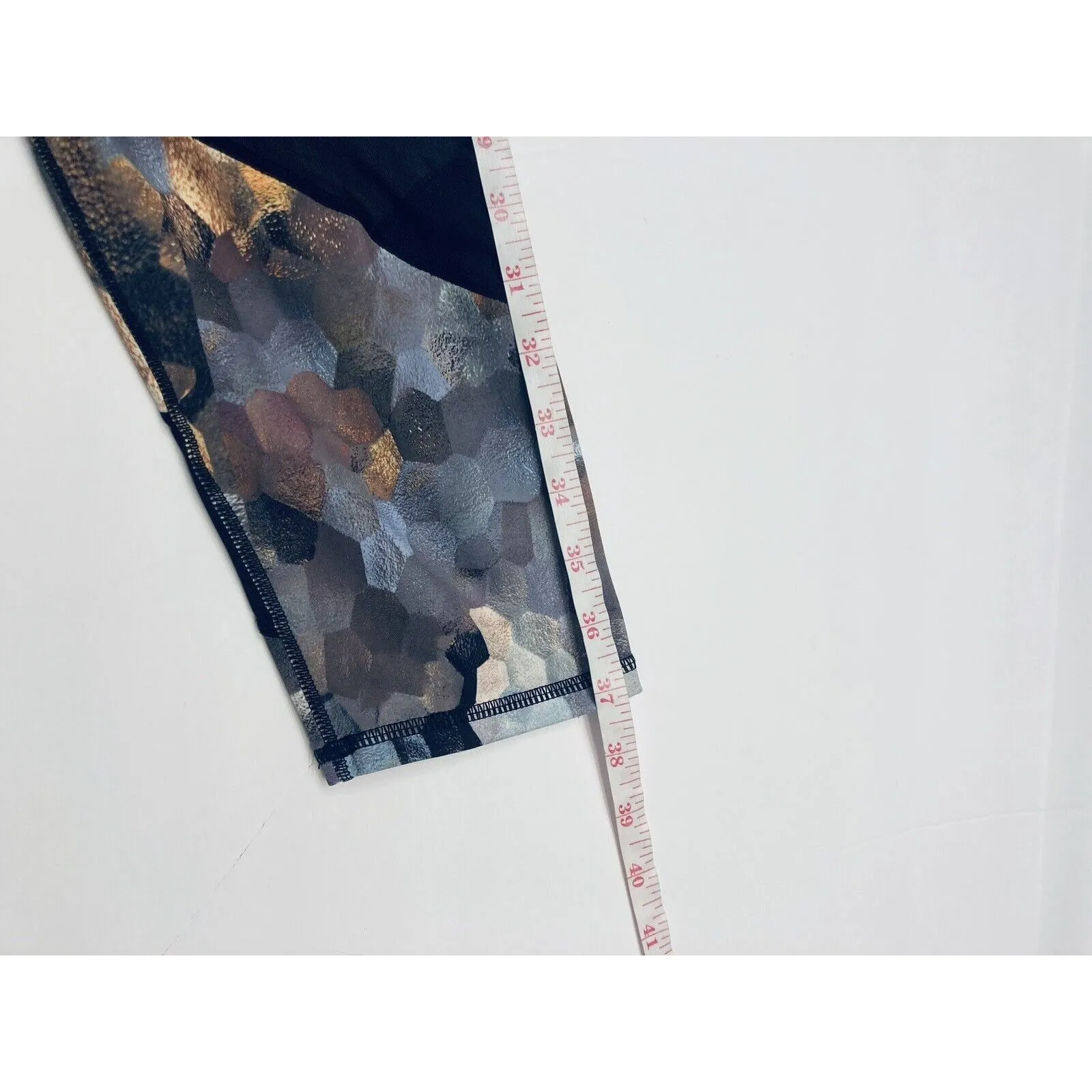 Athleta Black Asym Mesh Sonar Tight Yoga Fitness Pant Size XL‎ - Image 10