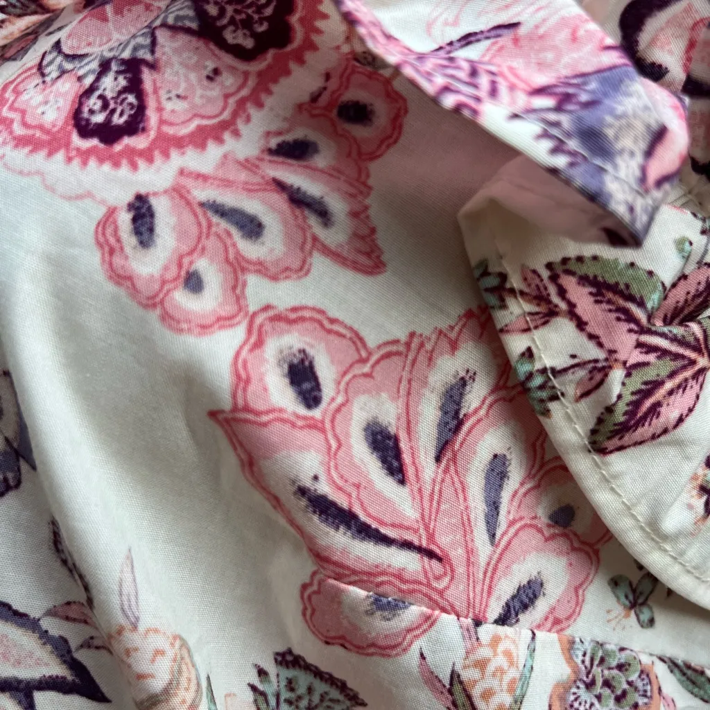 100 % cotton WHO WHAT WEAR Maxi Dress with Pockets  Size XS - Image 10