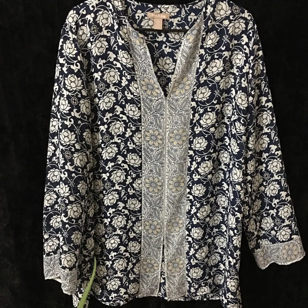 White Stag Slit bottom Chiffon Top - Image 10