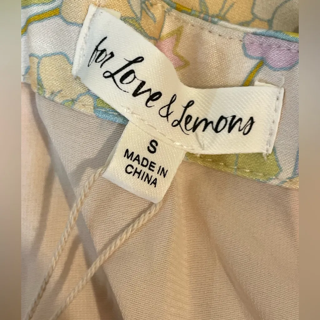 For‎ Love And Lemons Set NWT Marcia Crop Top M and Aiko Mini Skirt Size S - Image 9