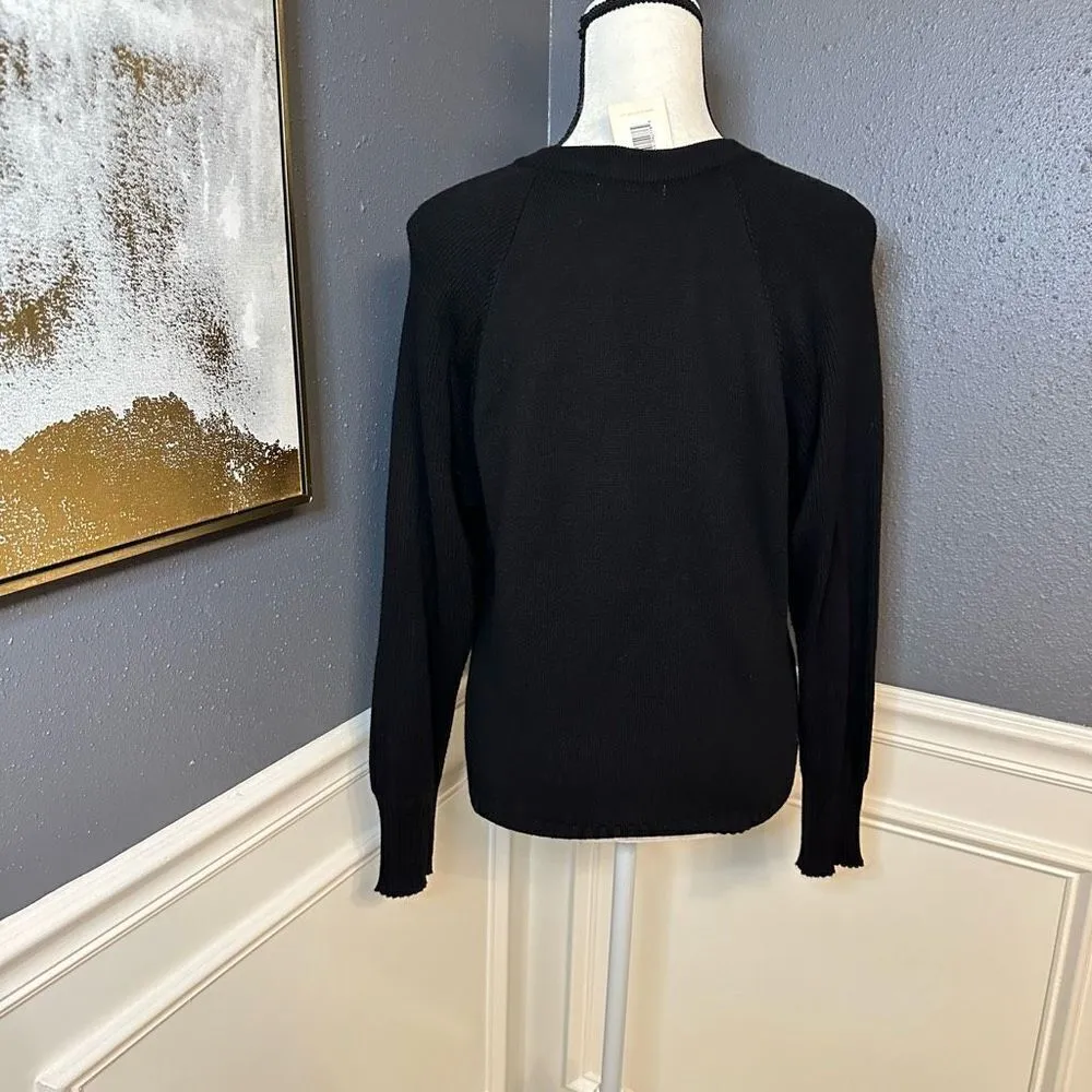 Ramy Brook Georgia Lace-Up Cutout Pullover Sweater - Image 6