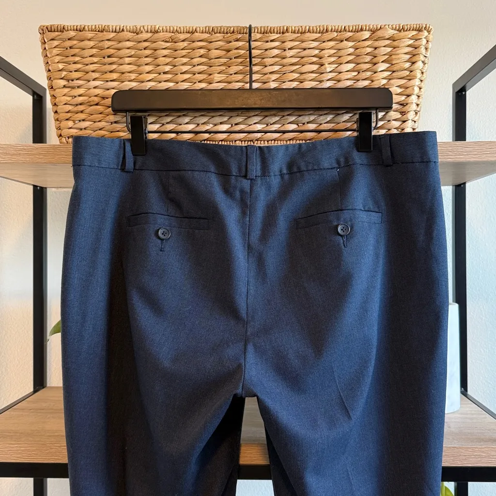 Banana Republic Hampton Ankle Mid-Rise Woven Career Dress Pant Trouser, 12 - Image 6