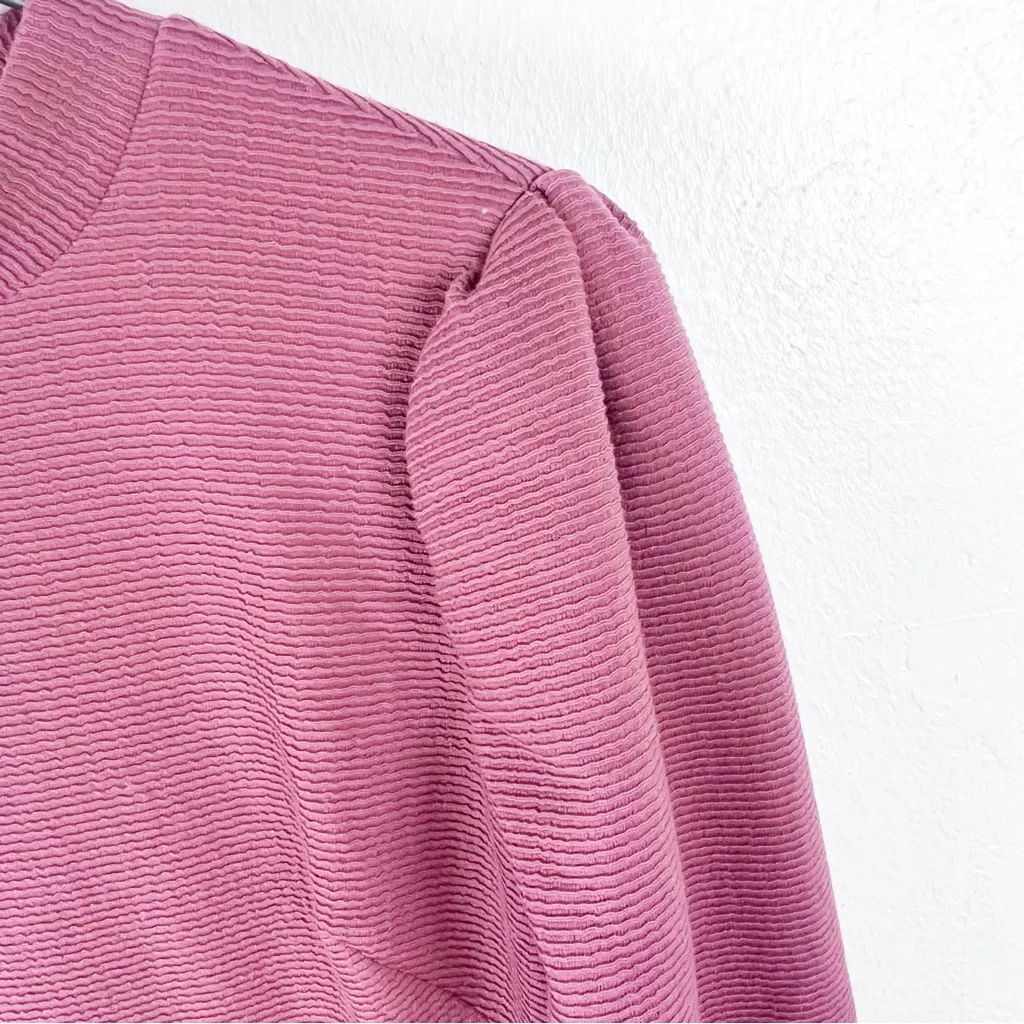 GAL MEETS GLAM Maggie Ribbed Fit Flare Retro Modest Classy Dress Size 6 - Image 7