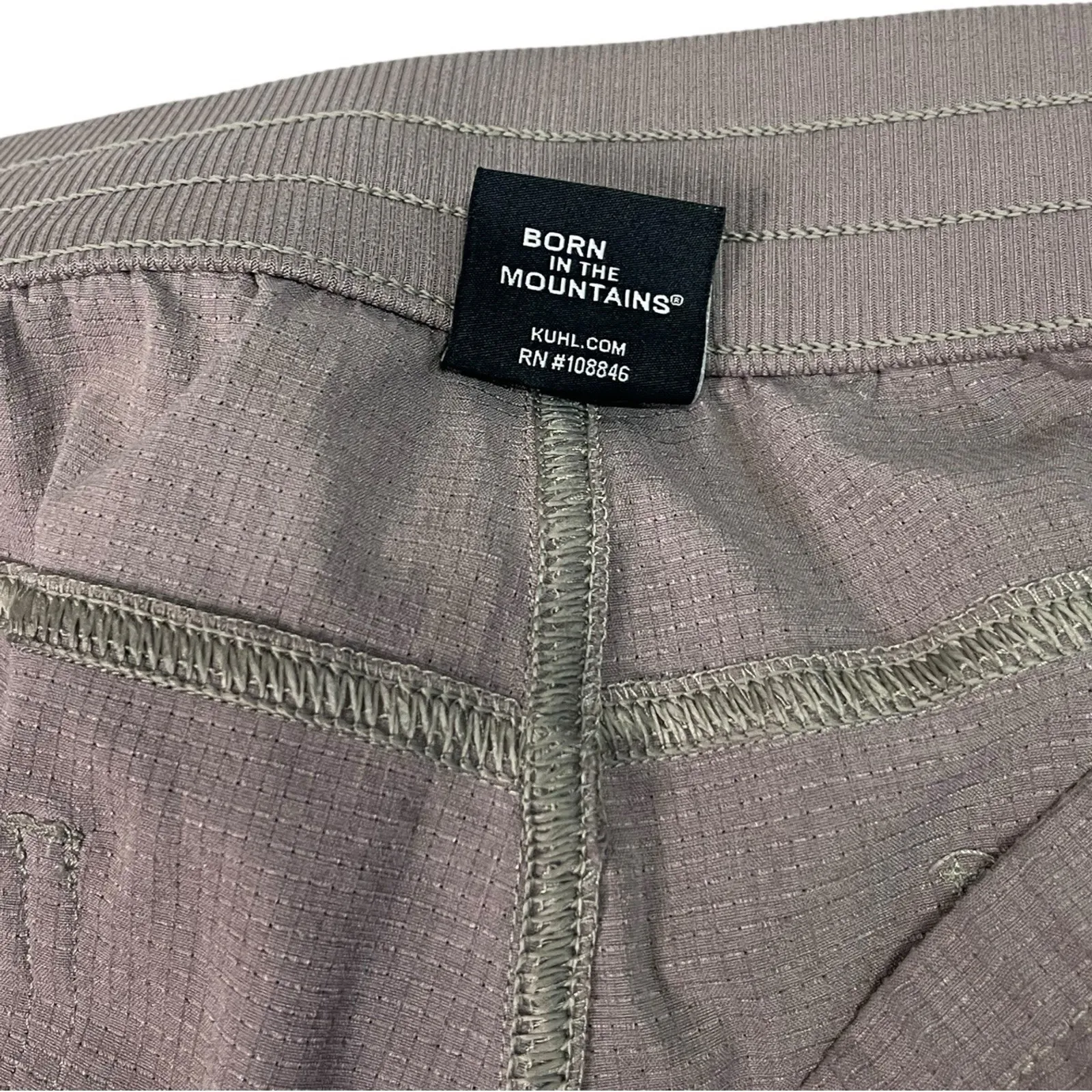 Kuhl Shorts Womens Extra Large Brown Pull On Lightweight Outdoor Hiking Casual - Image 9