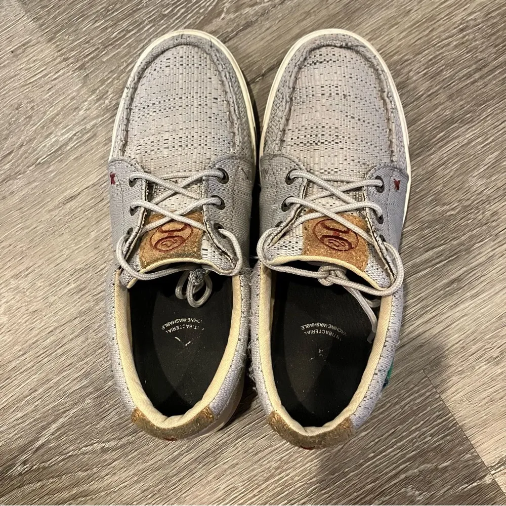 Twisted X  Hooey Loper Grey Tweed Women’s Size 7 - Image 7