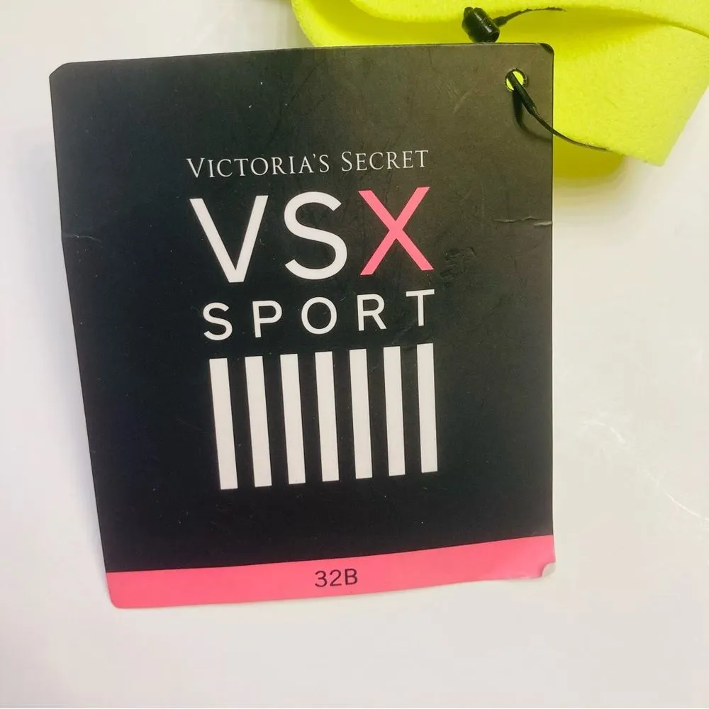 Victoria's Secret VSX Angel Sport Bra Size 32B Colorful Strappy Memory Fit‎ NEW - Image 8