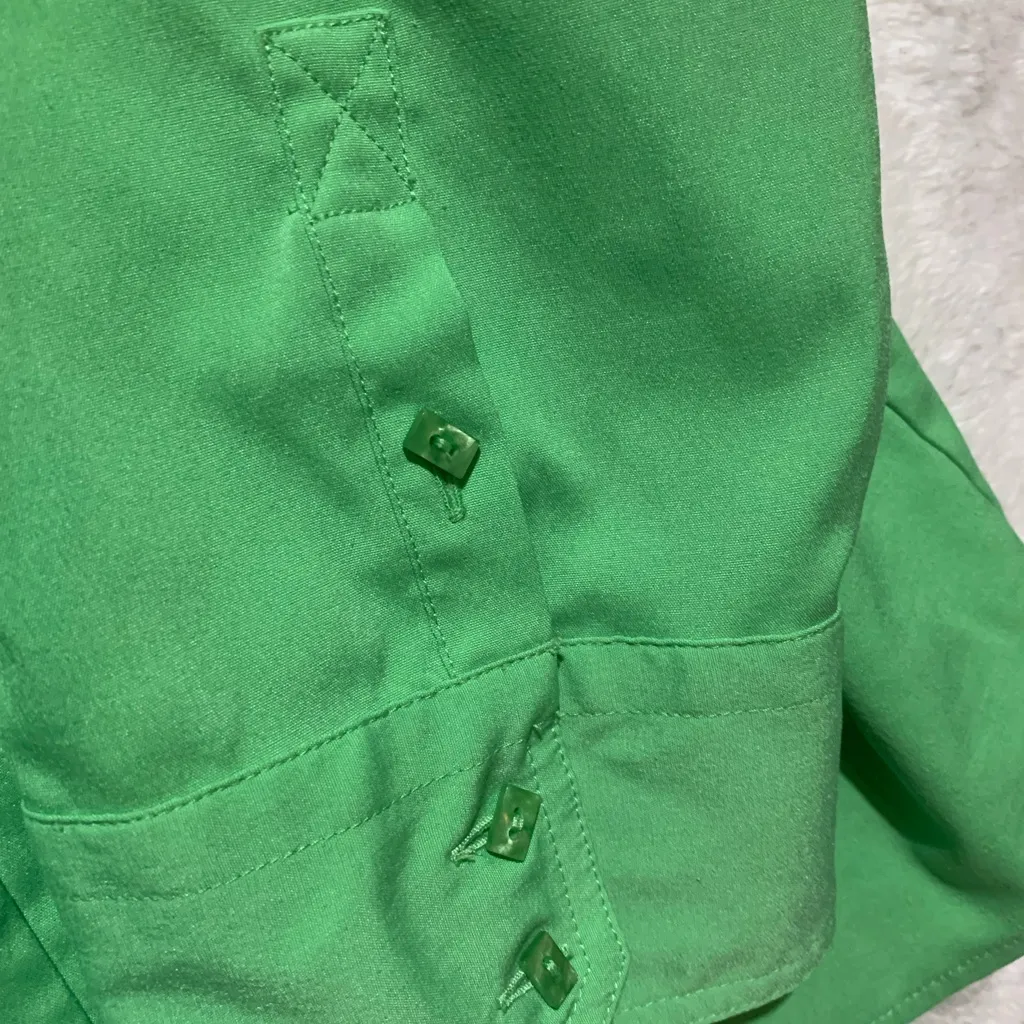 Lane‎ Bryant Bright Green Shirt - Image 6
