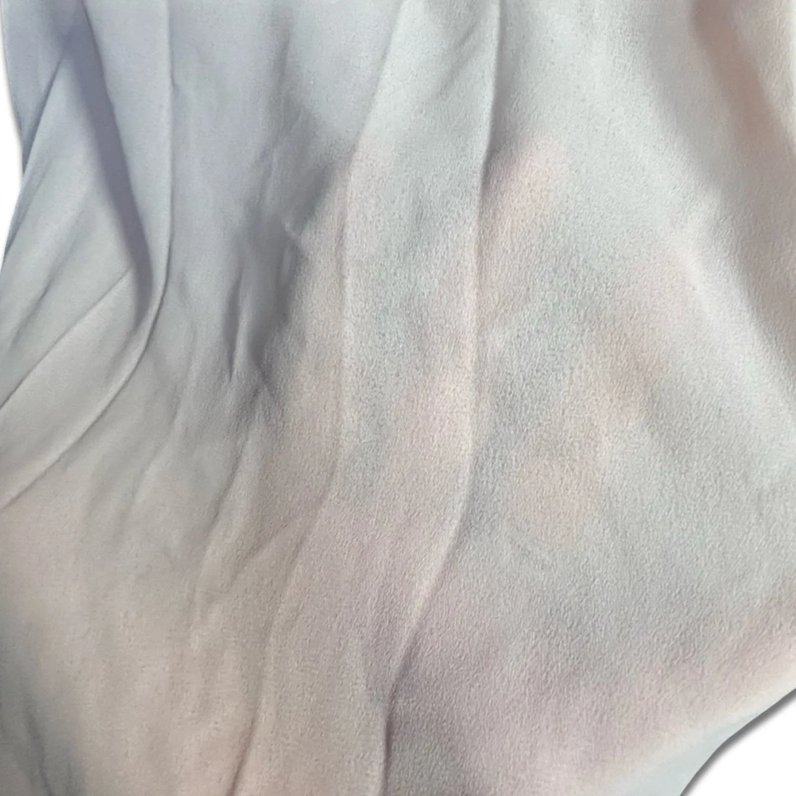 Vintage Sheer Pastel Pink Satin Trim Wrap Top Midi Dress Romantic Feminine 8 - Image 6