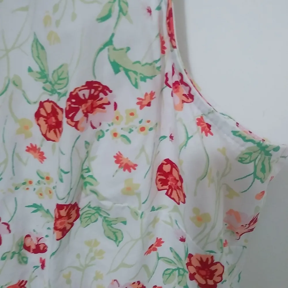 Basic Editions XL Summer Sleeveless Cotton Top Plus Pink Size 16 - Image 8