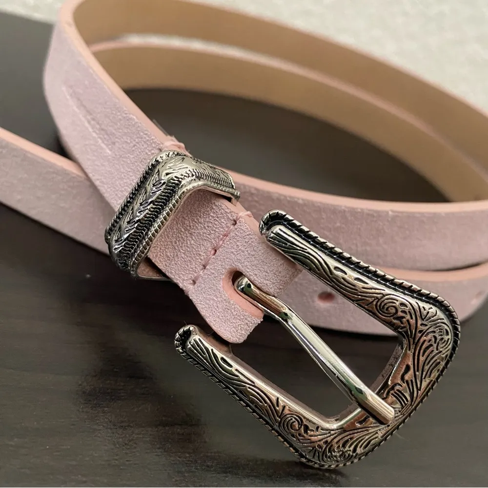 Rebecca Minkoff Women’s Suede Belt Rebecca Minkoff Black Suede Belt Women Size Large – LuxAnthropy main image 4