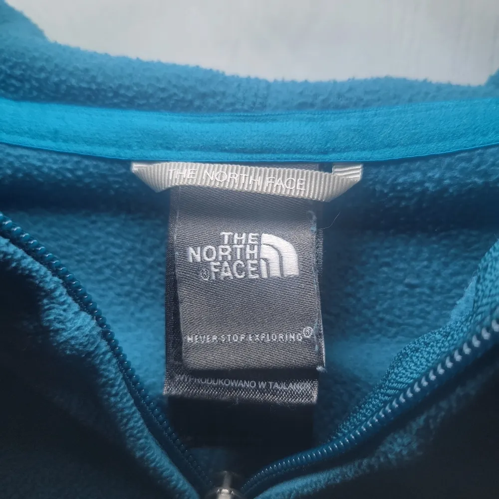 The North Face Blue Fleece Jacket - Image 2