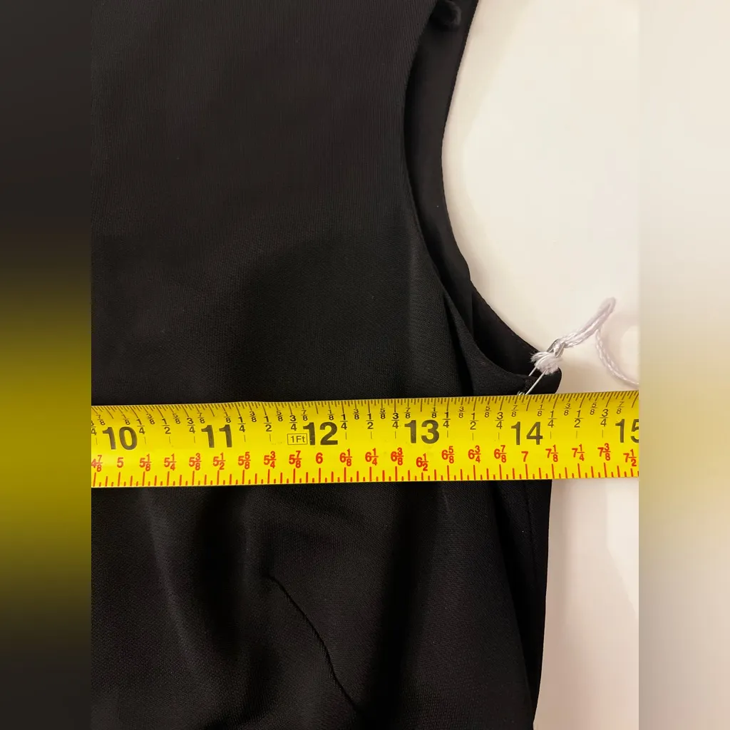 Aiden Mattox twilight Maxi dress Gown mixed media crinkled sleeveless 6 NEW Blue - Image 6