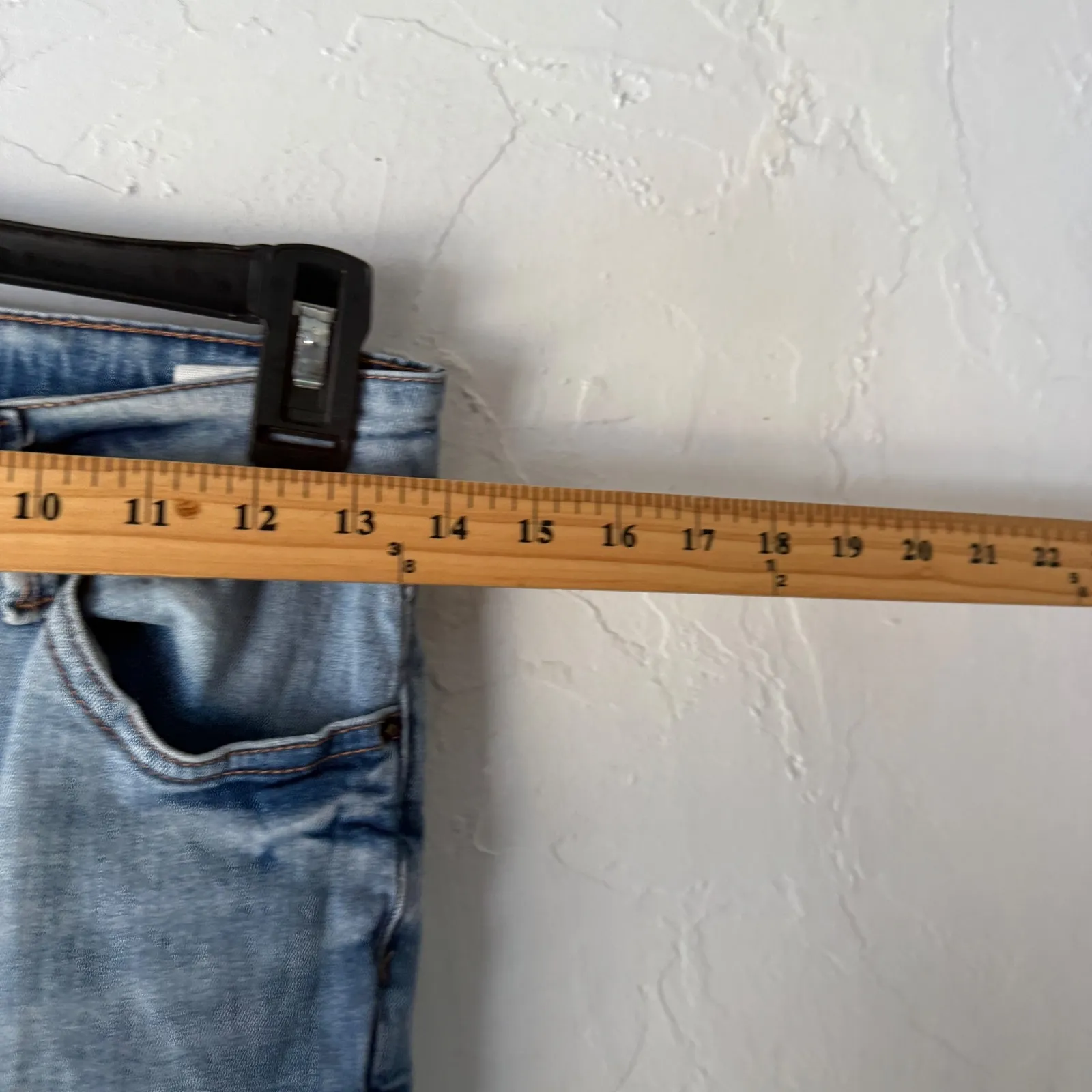 Angel Kiss 2010s Womens Jeans 5 Distressed Embellished Rhinestone Pearl Skinny - Image 7