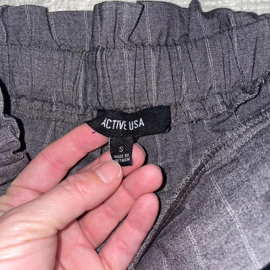 Active USA pinstripe pants - Image 3