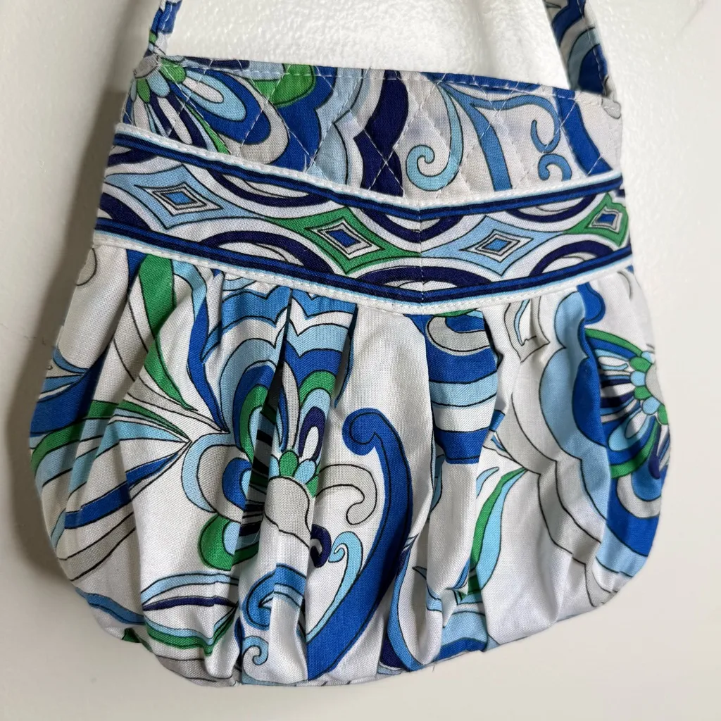 Vera Bradley Mediterranean Small Mini Bag Purse Single Strap Fabric - Image 2