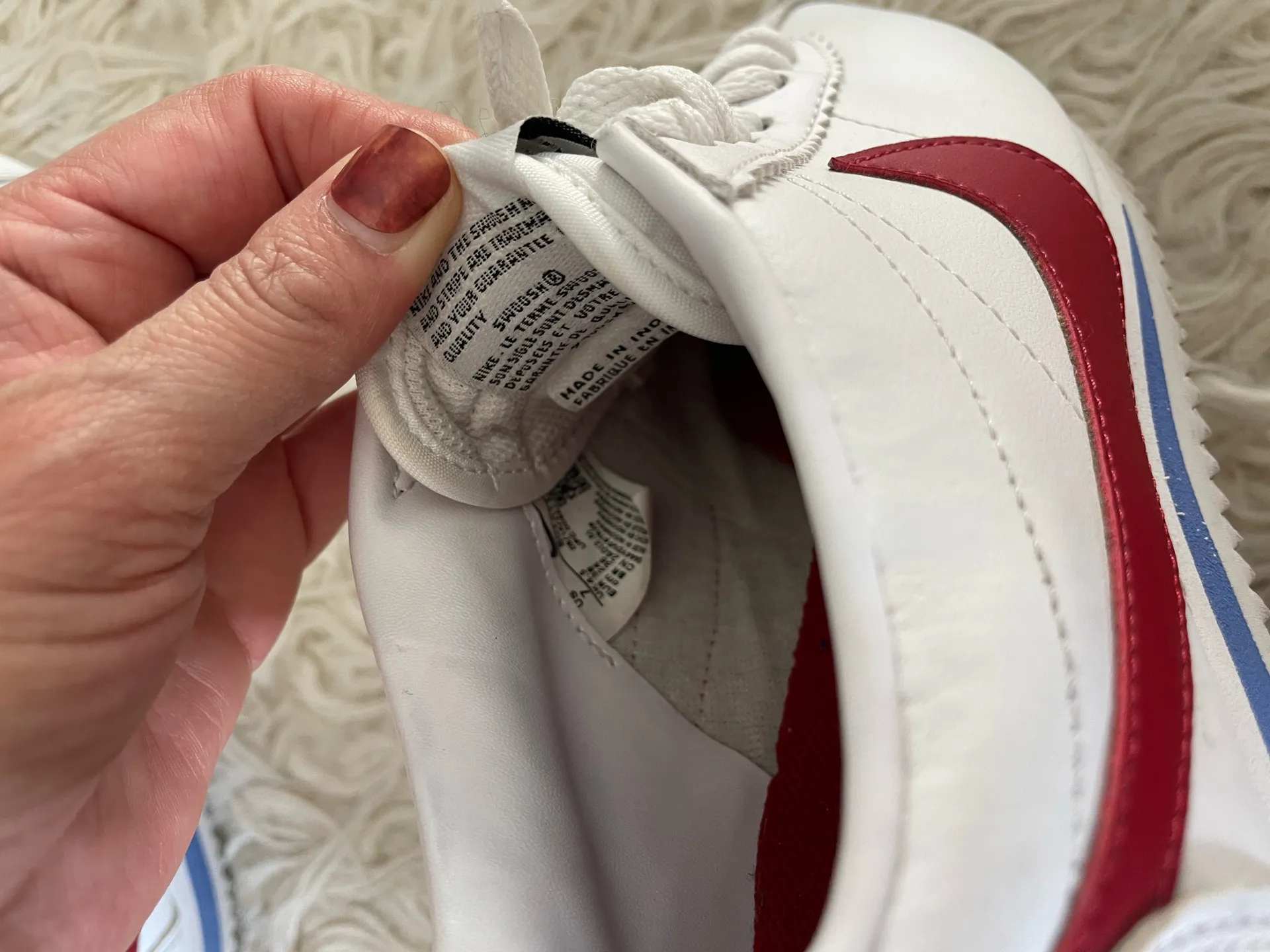 Nike Cortez Sneakers White - Image 5