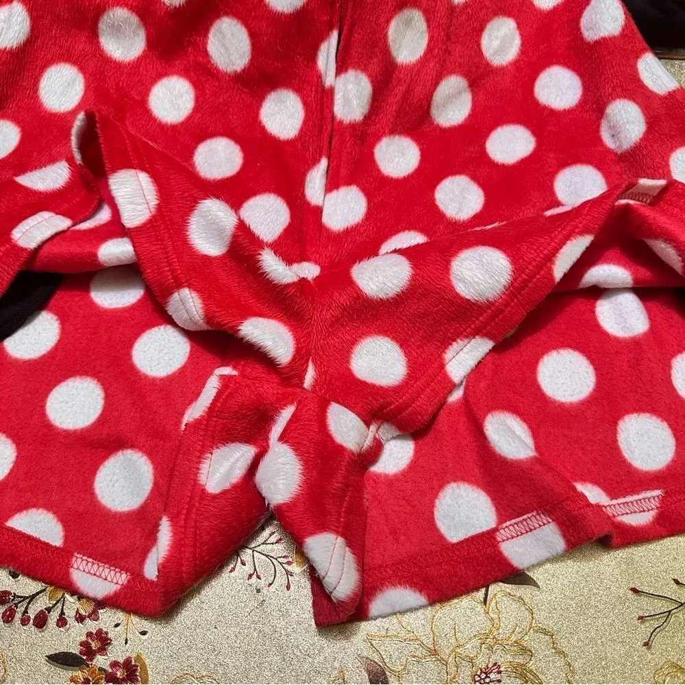 Disney Minnie Mouse polka dot fleece Jumper - Image 6
