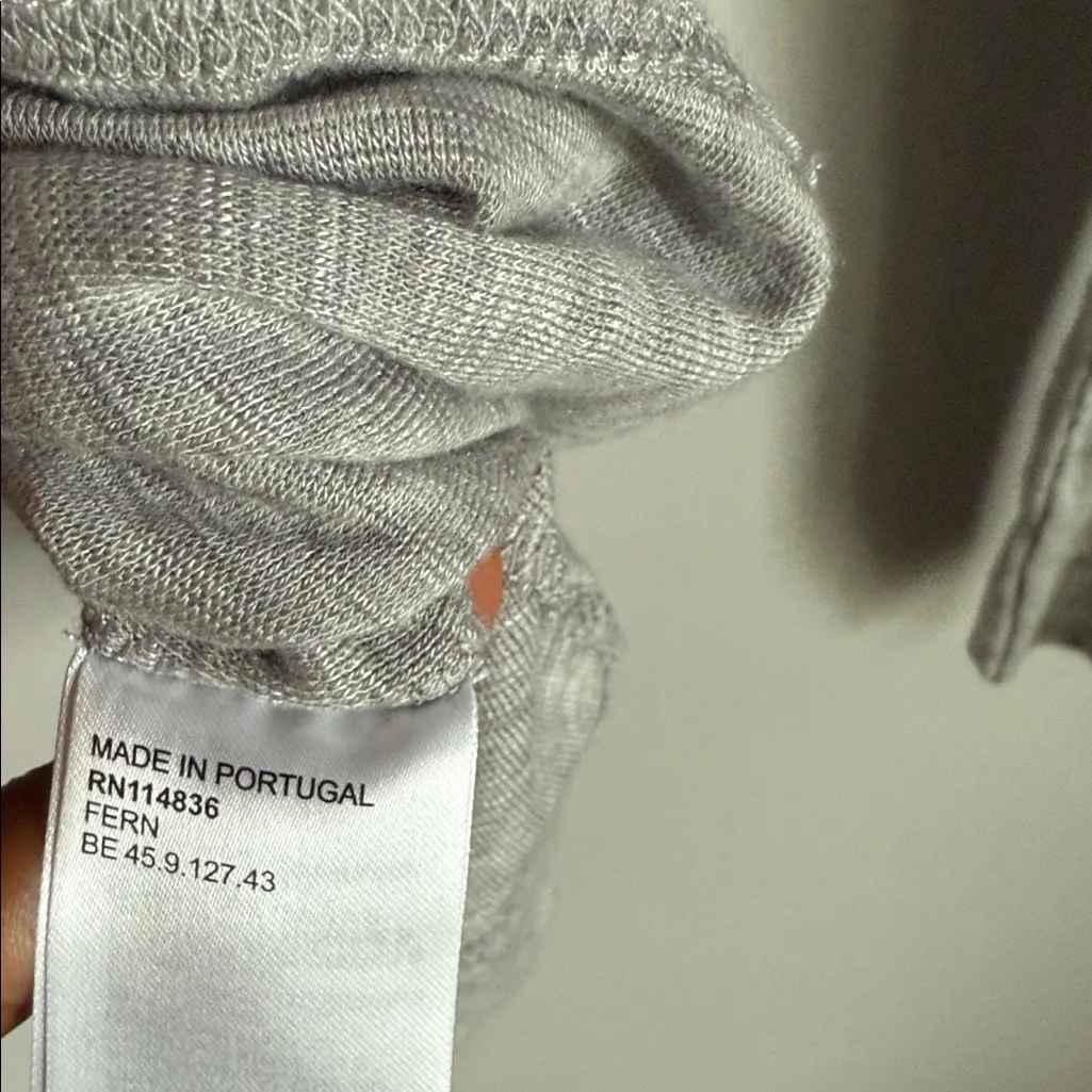 Reiss Melange Fern Zip Neck Polo Shirt XS - Image 9