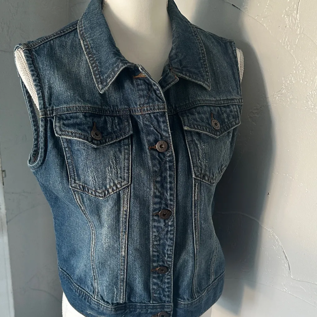 Mudd Blue Denim Vest - Image 5
