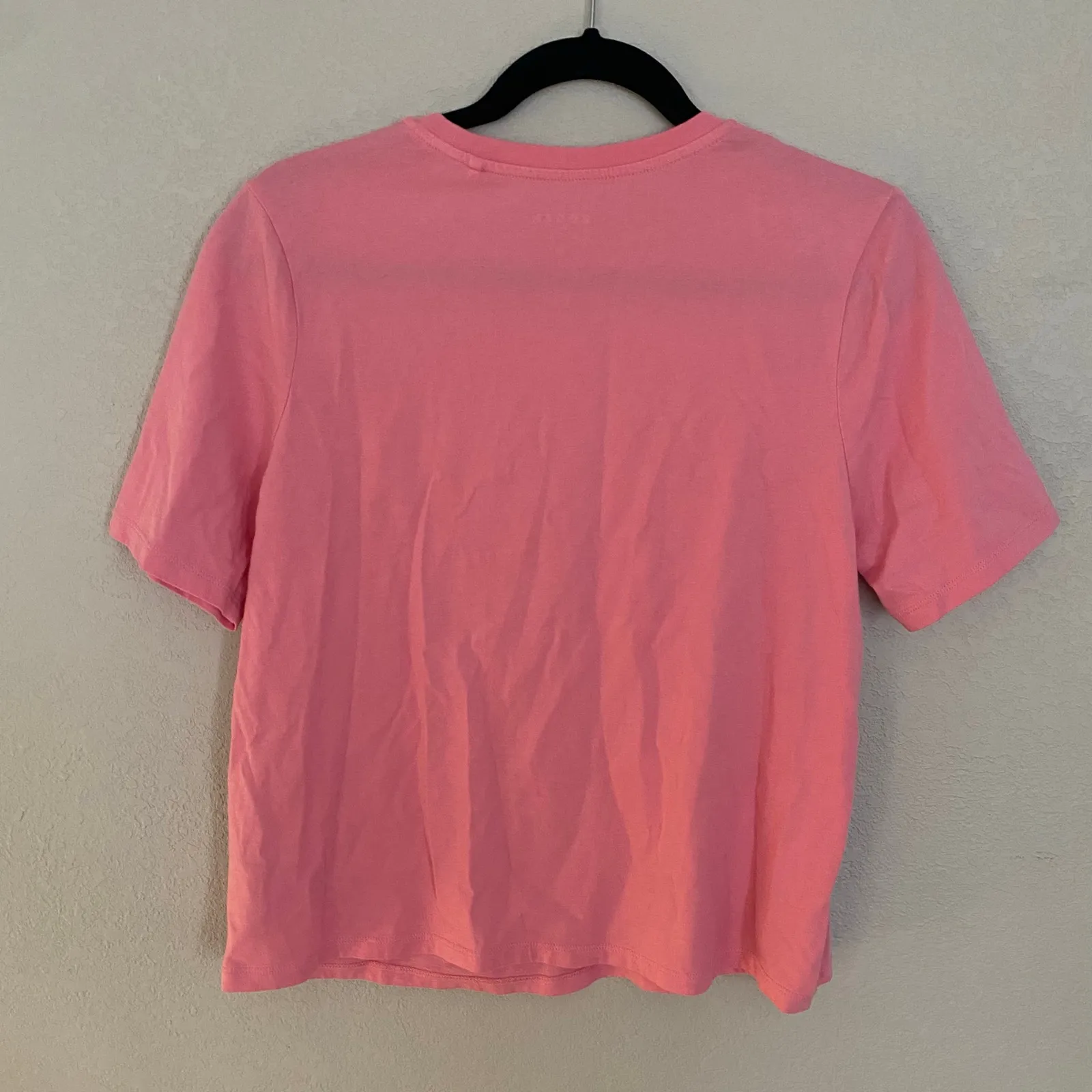 Boden Light Pink Crewneck Short Sleeve Tee Basic 100% Cotton Women's size Medium - Image 6