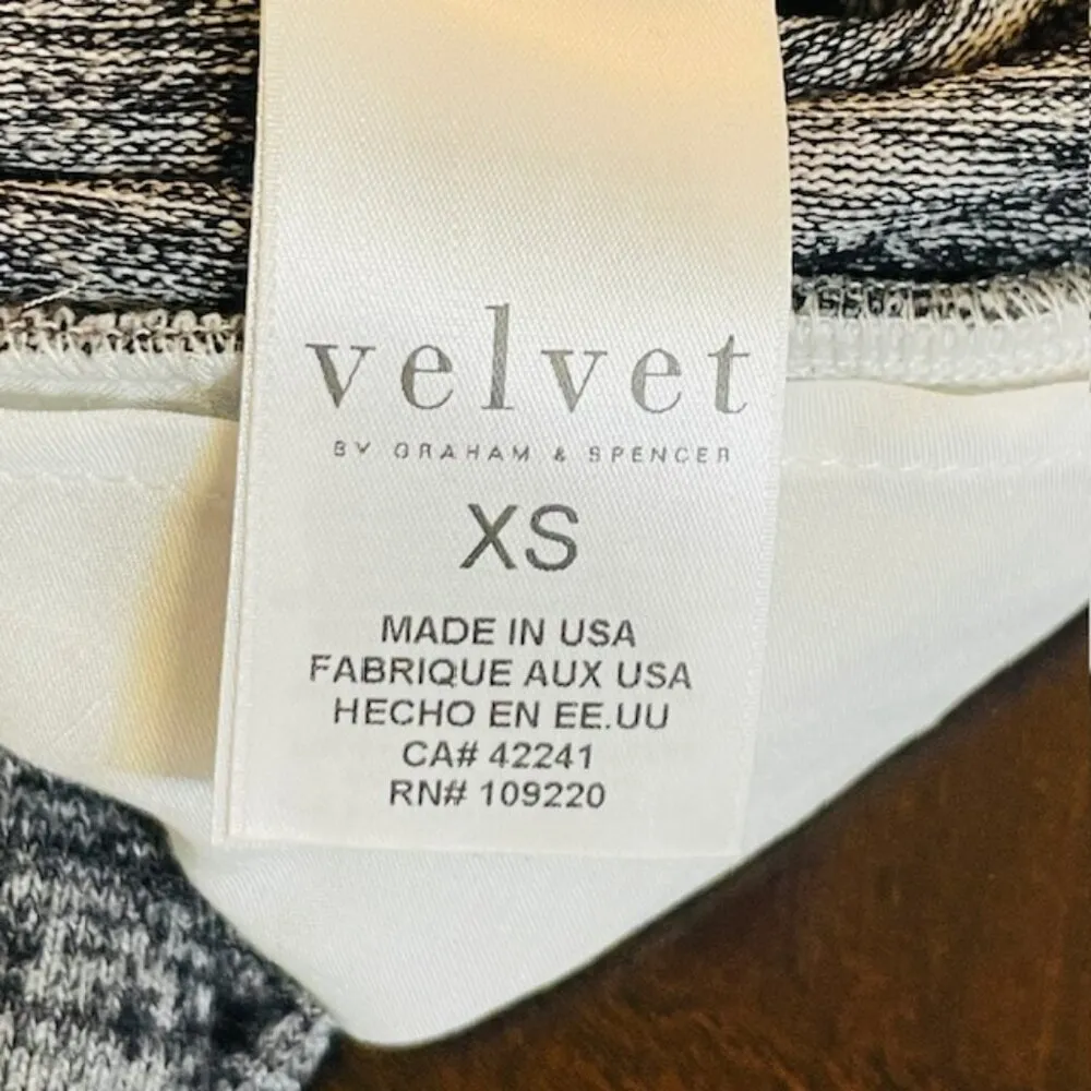 Velvet By Graham & Spencer Layered Collar Sweater Twofer Top XS White - Image 7