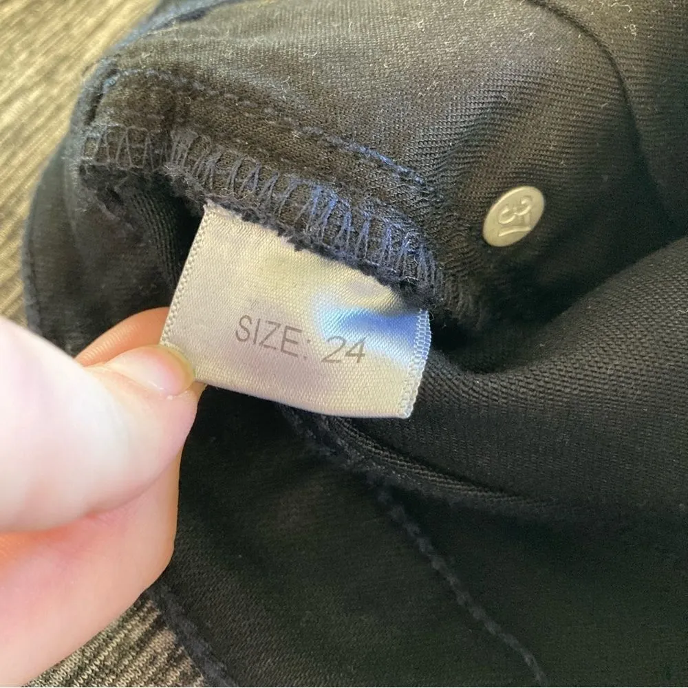 RSQ High Rise Straight Leg Gray Jeans Size 23 - Image 8