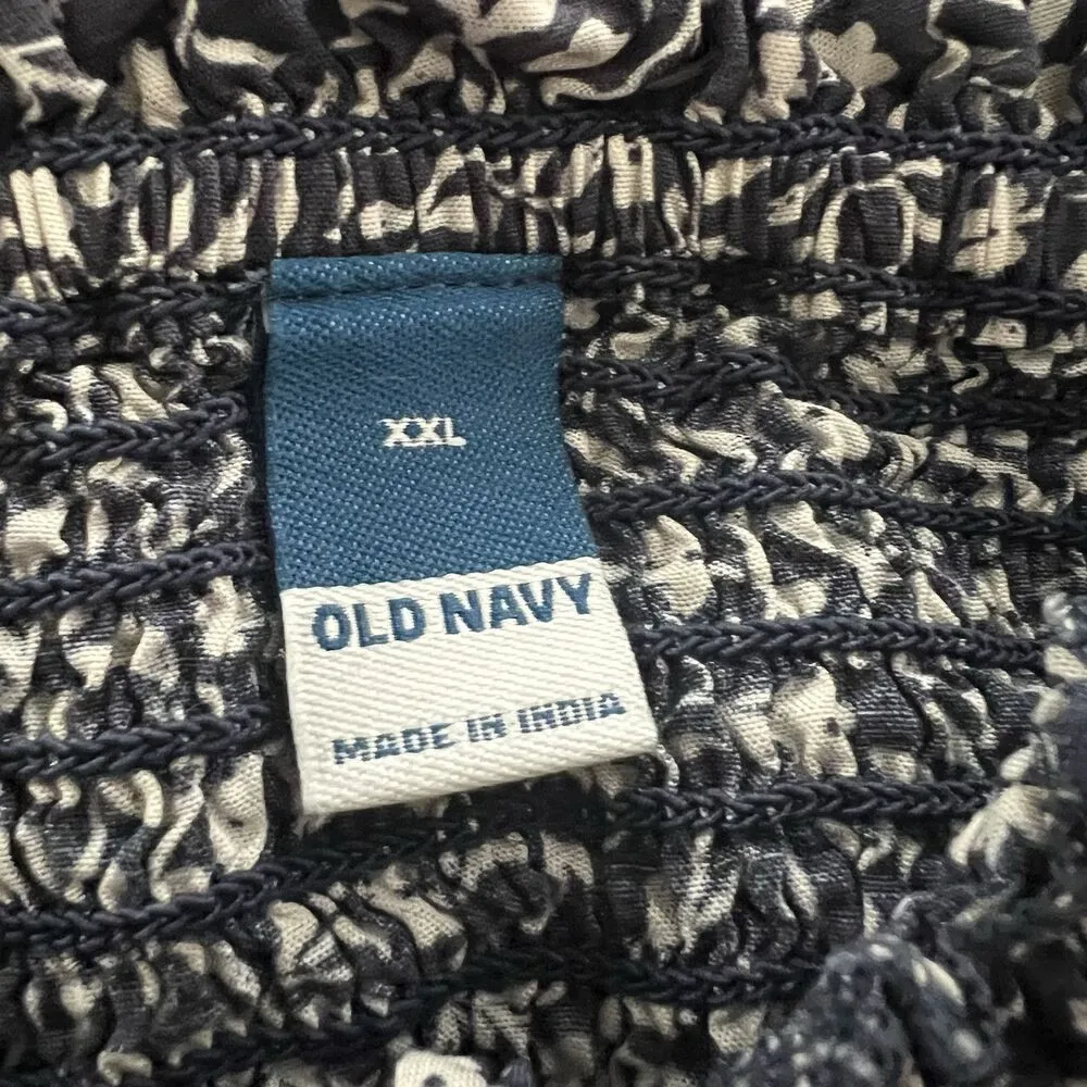 Old Navy Dress XXL Tiered Smocked - Image 3