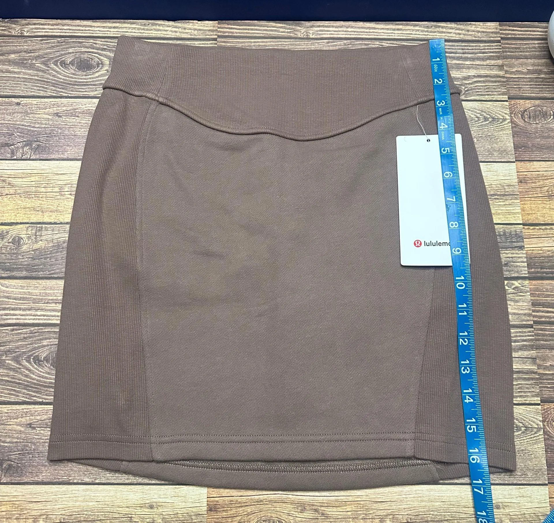 Scuba High Rise Mini Skirt NWT Size Small (TPTC) LW8ALSS - Image 9