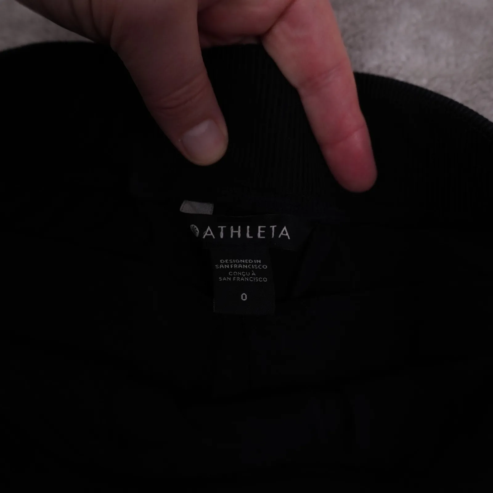 ATHLETA  Brooklyn Mid Rise Ankle Pants Women's 0 Black Casual Travel City - Image 8