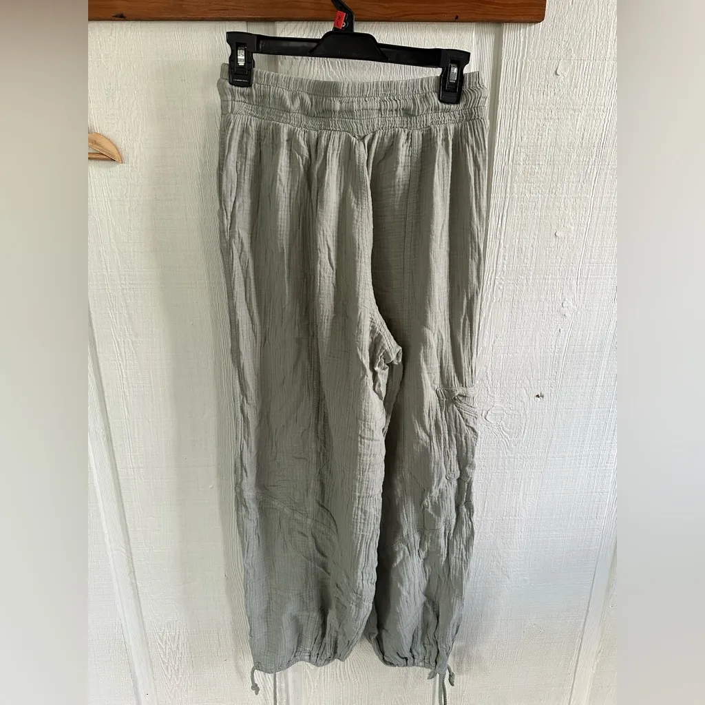 Cali 1850 Green Lightweight Jogger Pants - Image 4