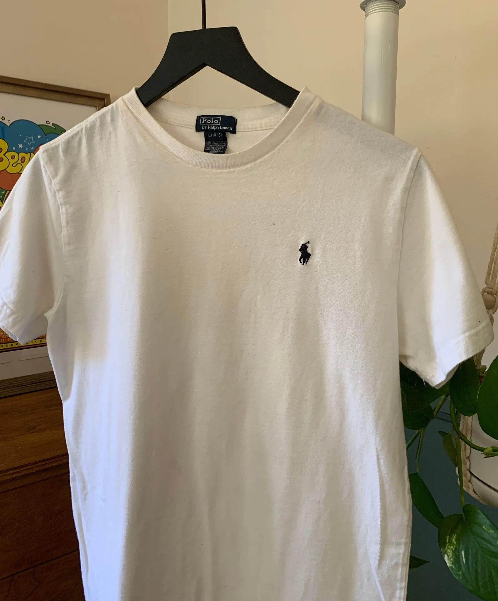 Ralph Lauren Basic White Tee - Image 3