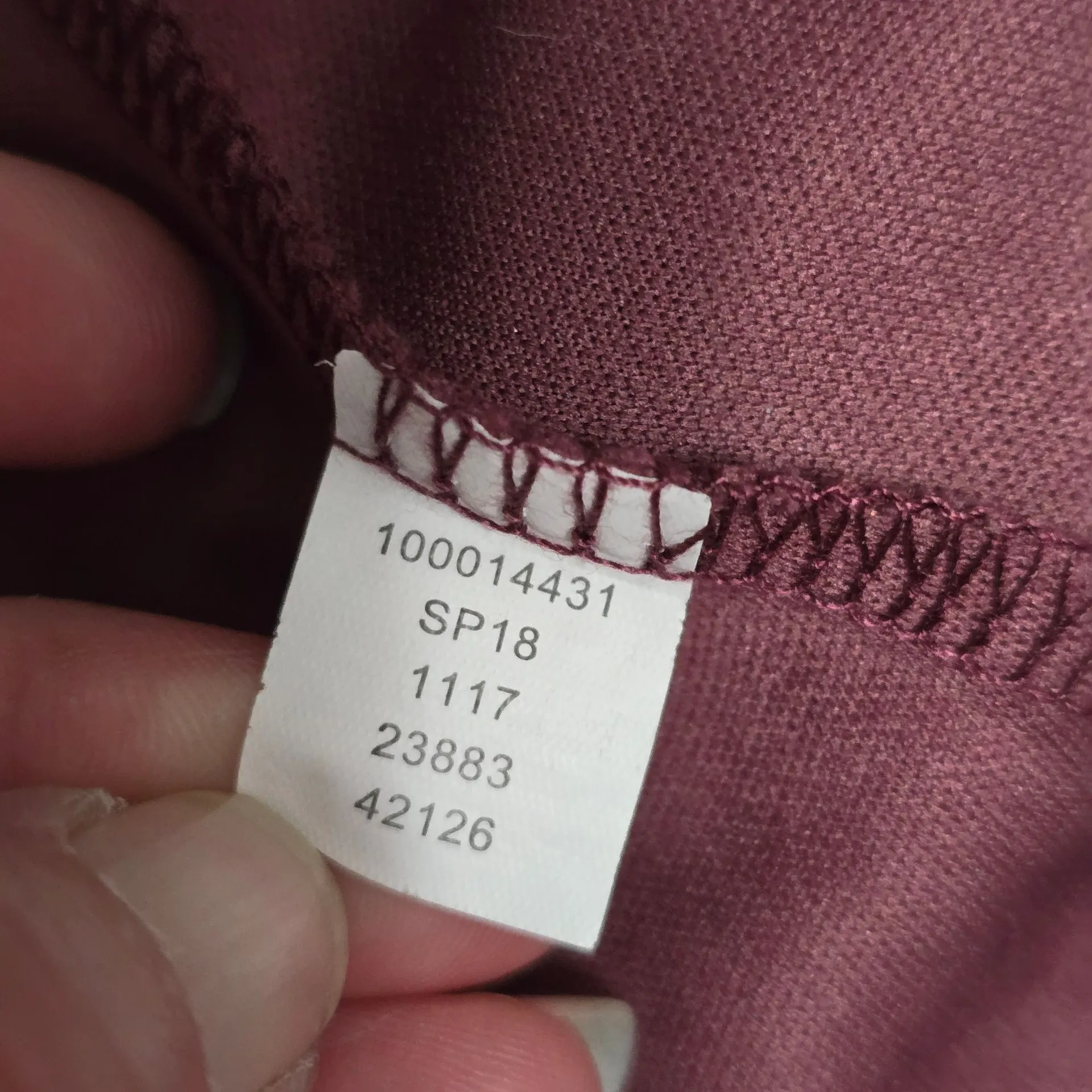 American Rag Cie Burgundy Lace Babydoll Blouse Medium Boho Romantic Feminine - Image 8