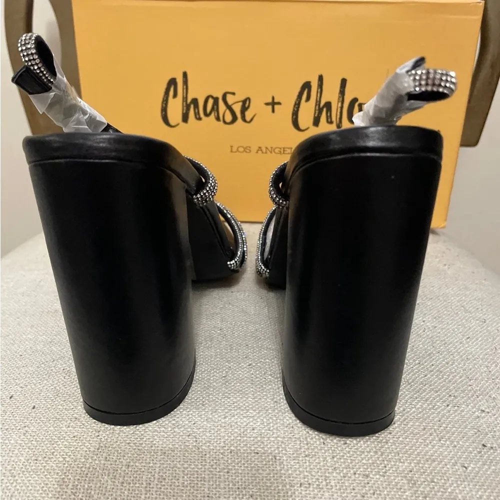 Chase & Chloe Los Angeles size 9 Block Heels - Image 5