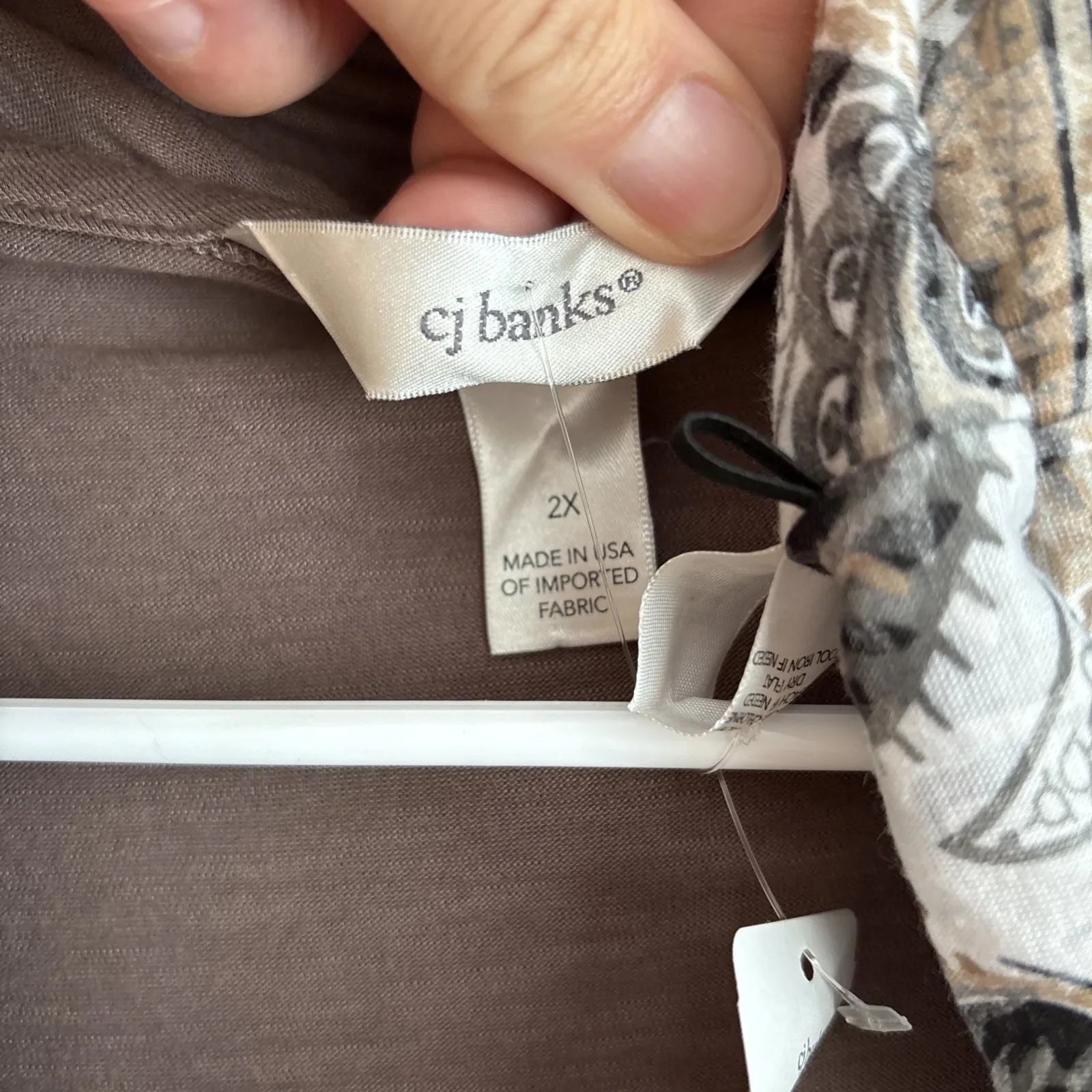 CJ Banks Cardigan‎ Tank Scarf Bundle NWT 2x Size XXL - Image 5