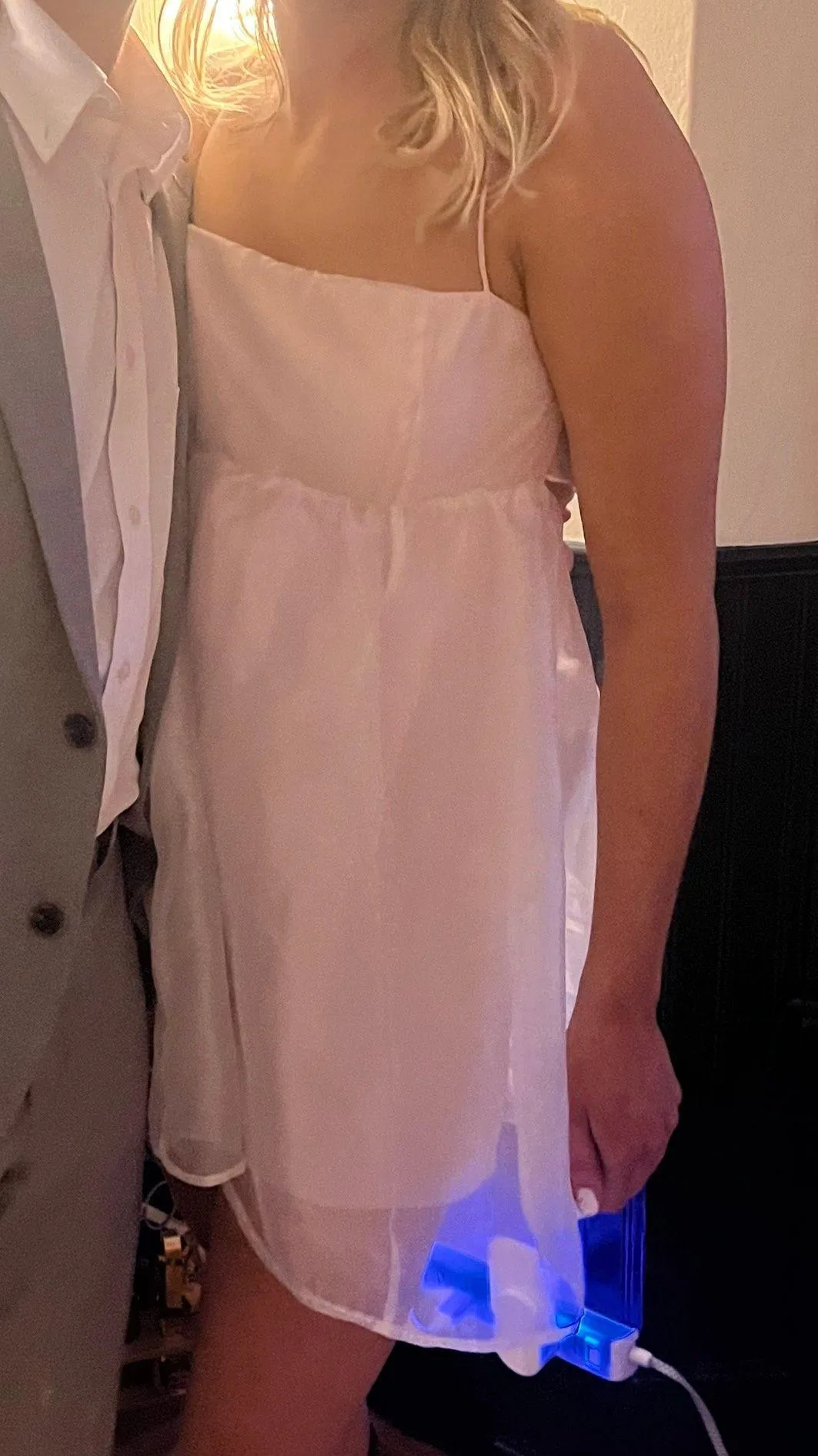 Lucy in the Sky Juno Baby Doll Dress in Pink - Image 4