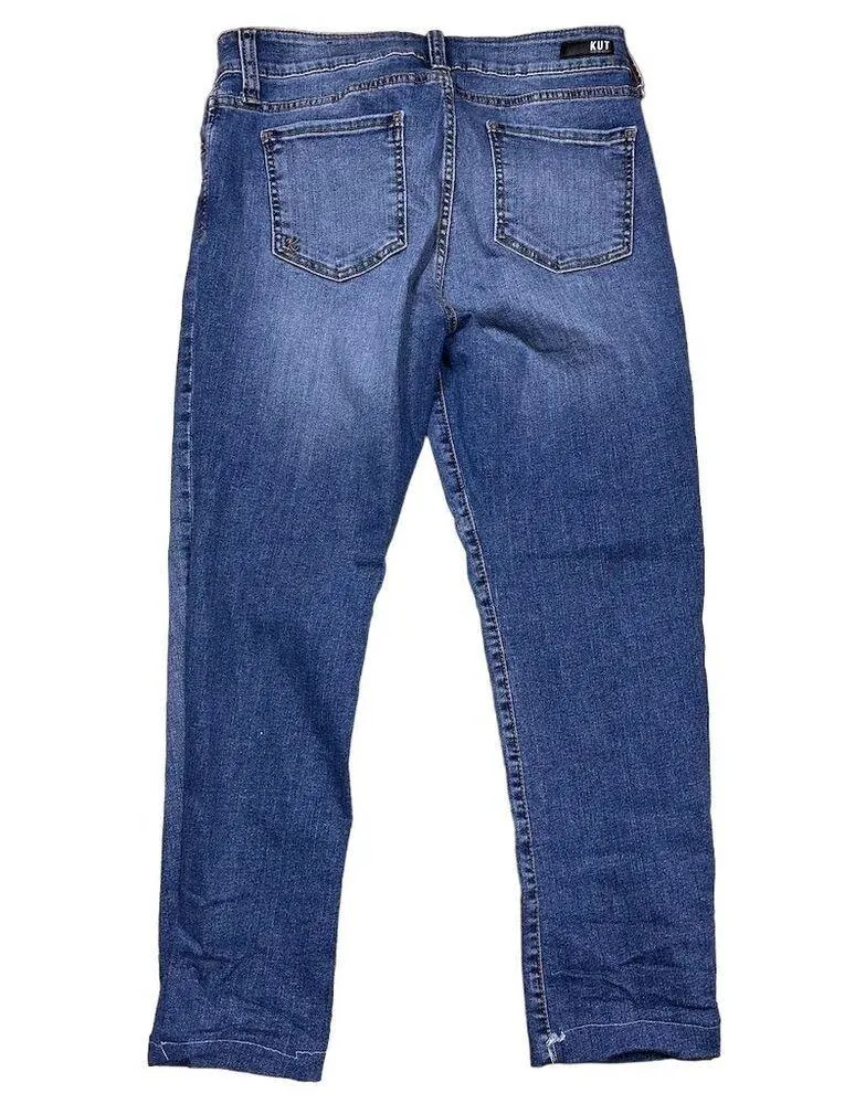 KUT From The Kloth Women's Natalie Bootcut Jeans Size 10 Blue Medium Wash - Image 3
