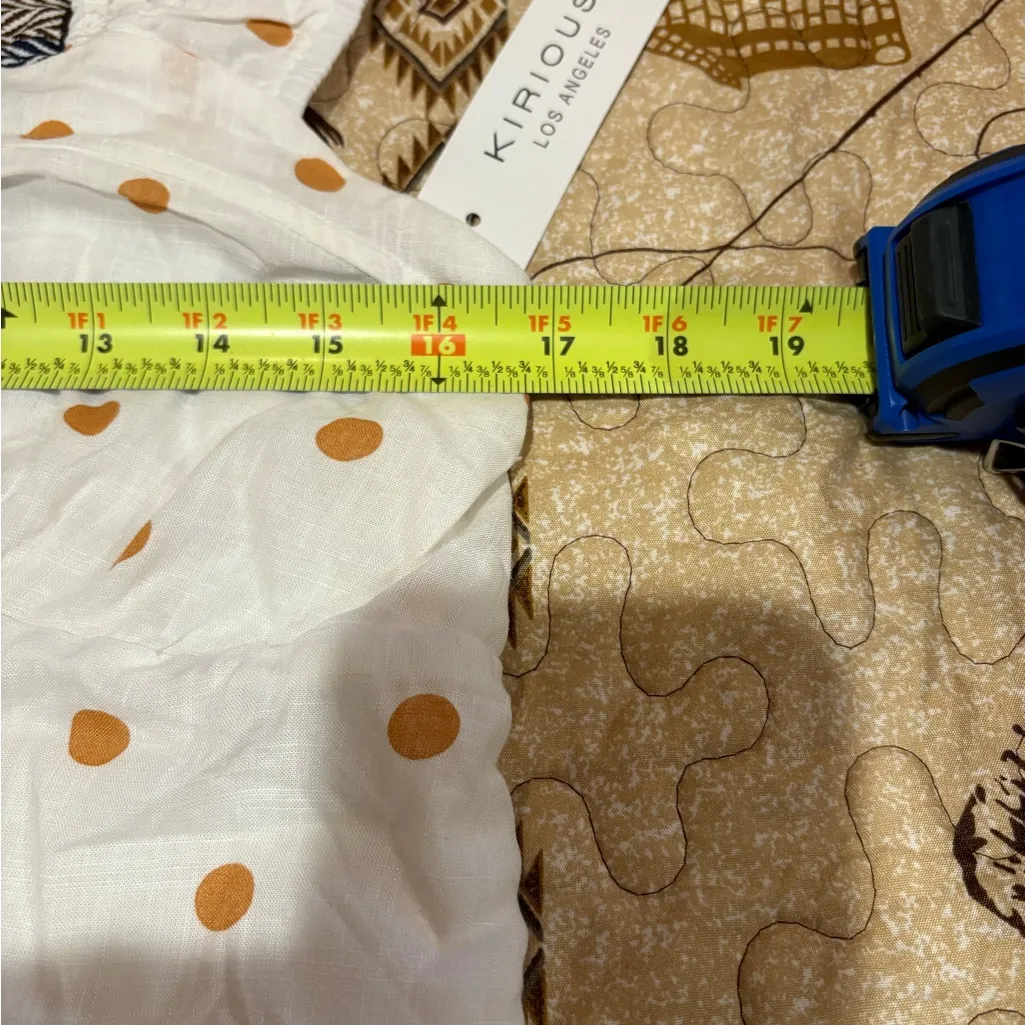 Kirious Los Angeles White and Orange Lace - Image 9