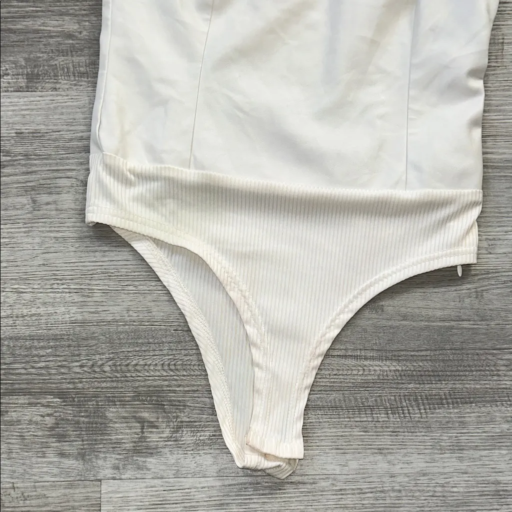 Lucy Paris Cream Bodysuit - Image 3