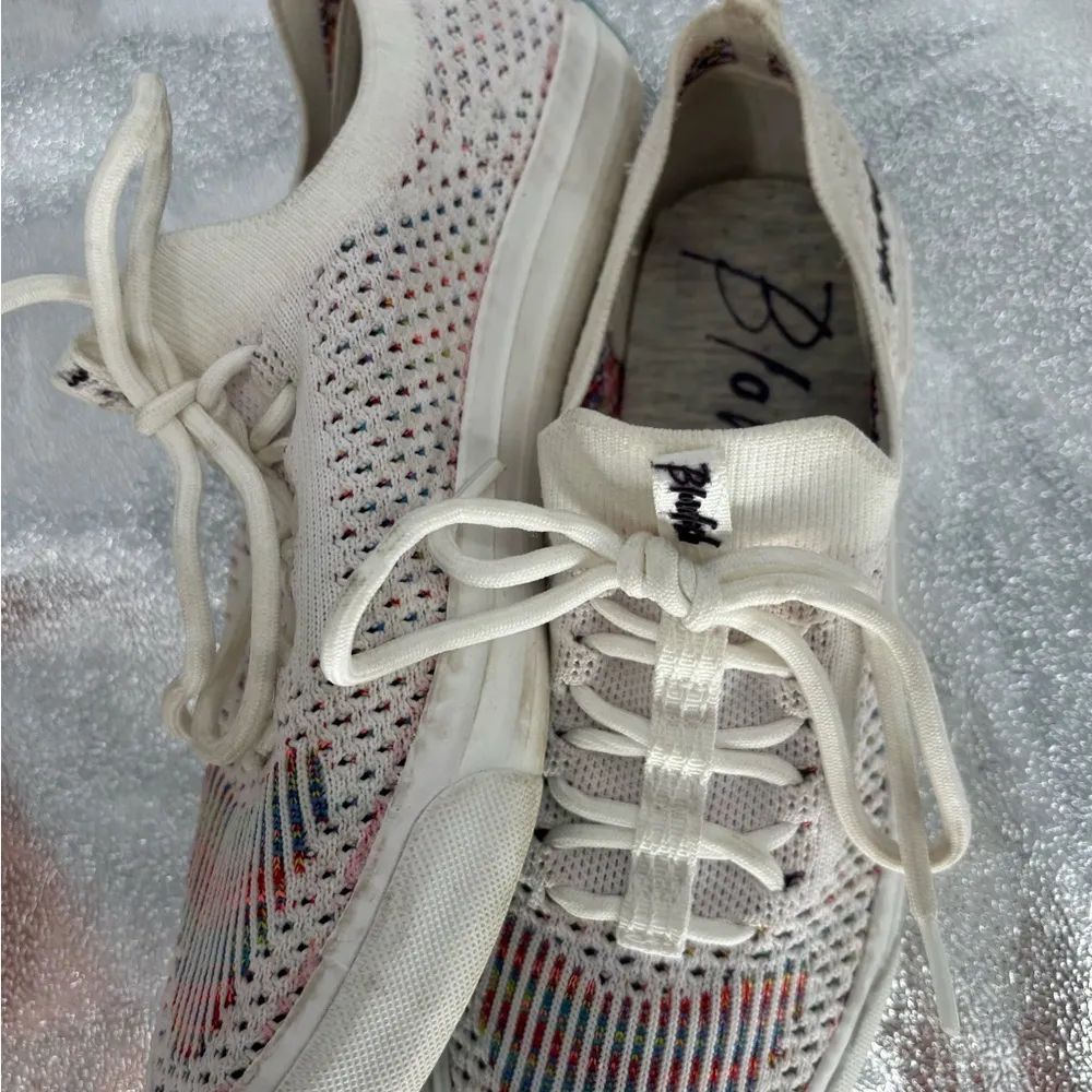 Blowfish Mesh Breathable Comfort Sneakers White Size 6.5 - Image 12