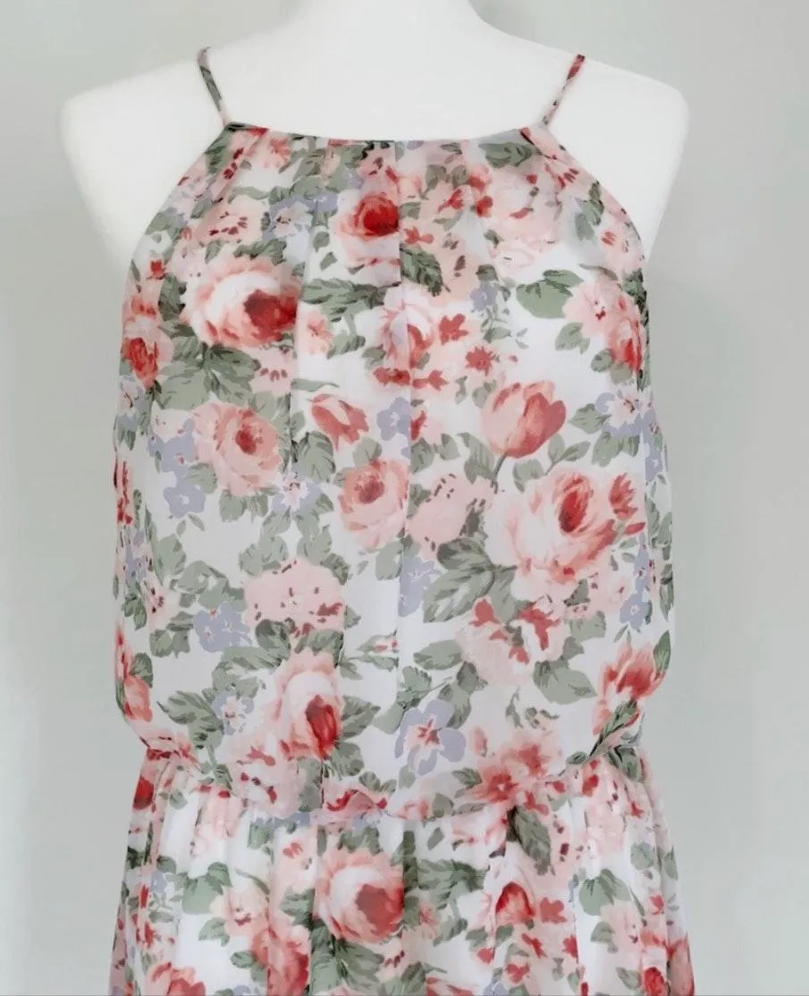 Sheer Floral Dress - Image 5