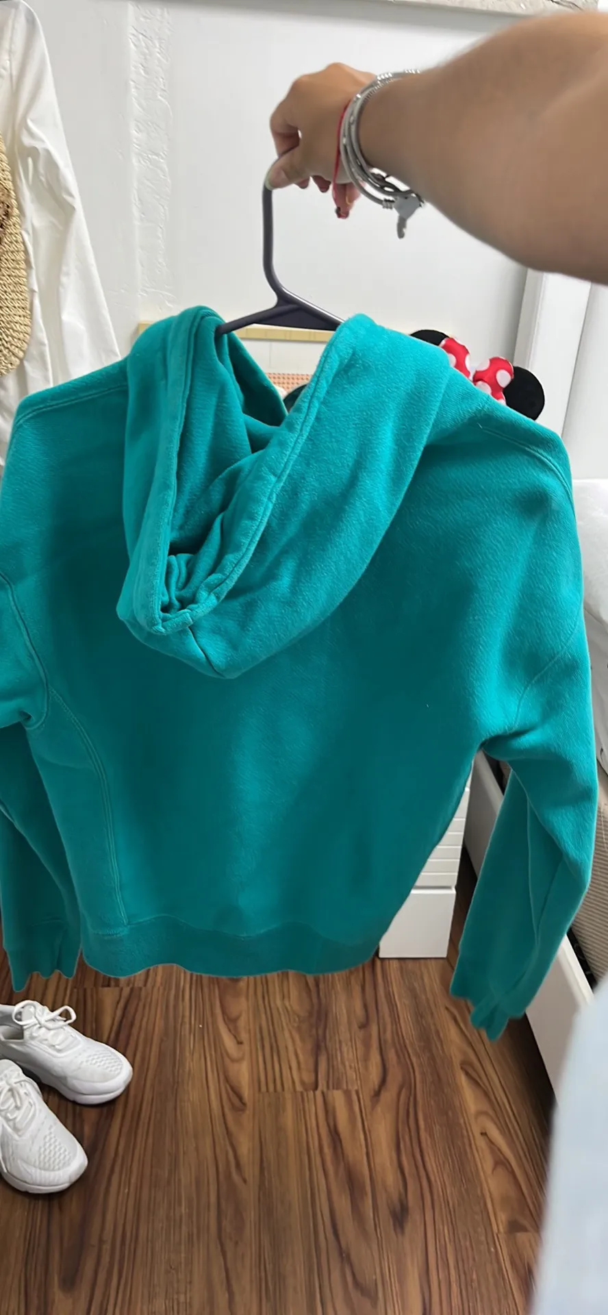 Greenish / Teal Hoodie - Image 2