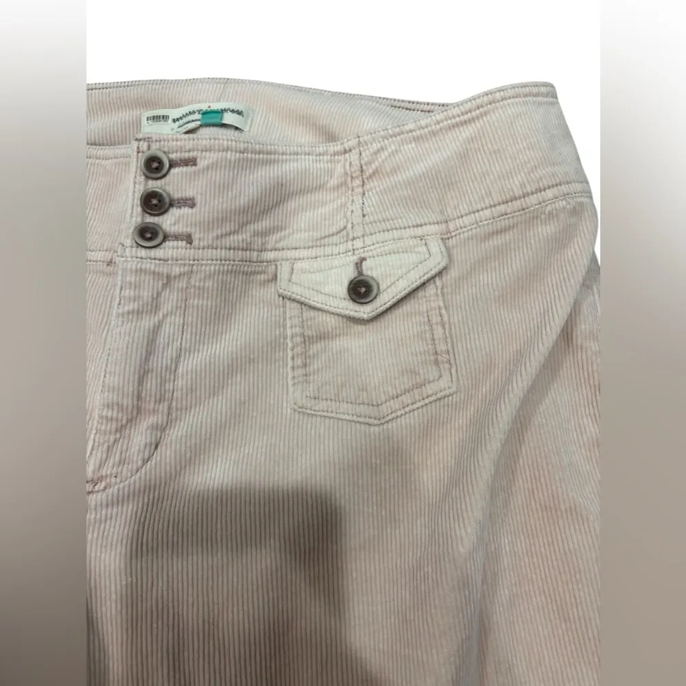 Pilcro and the Letterpress Anthropologie High-Rise Bootcut Corduroy Pink US 16W - Image 3