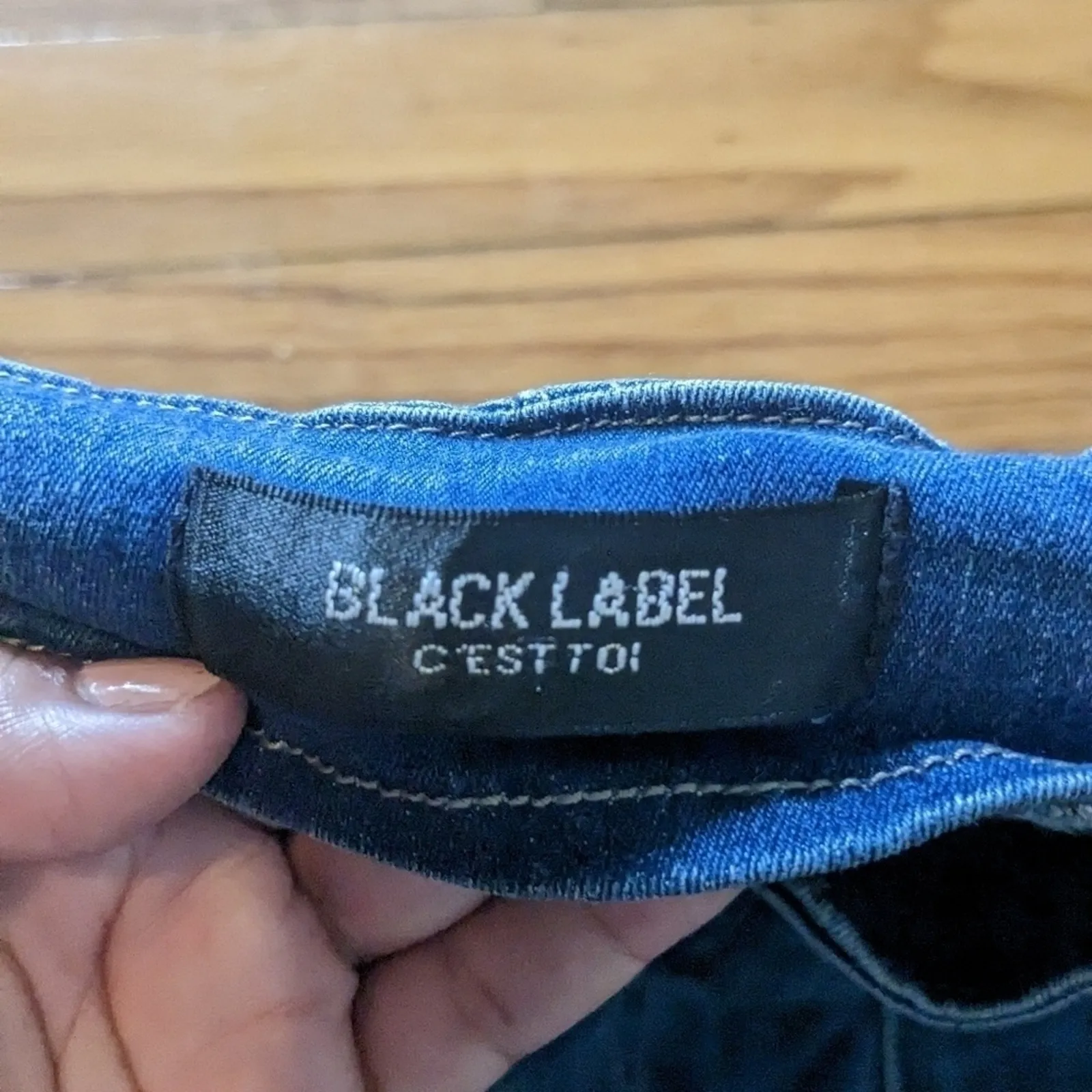 Black Label  Cestto Flared Jeans – Size 3 - Image 3