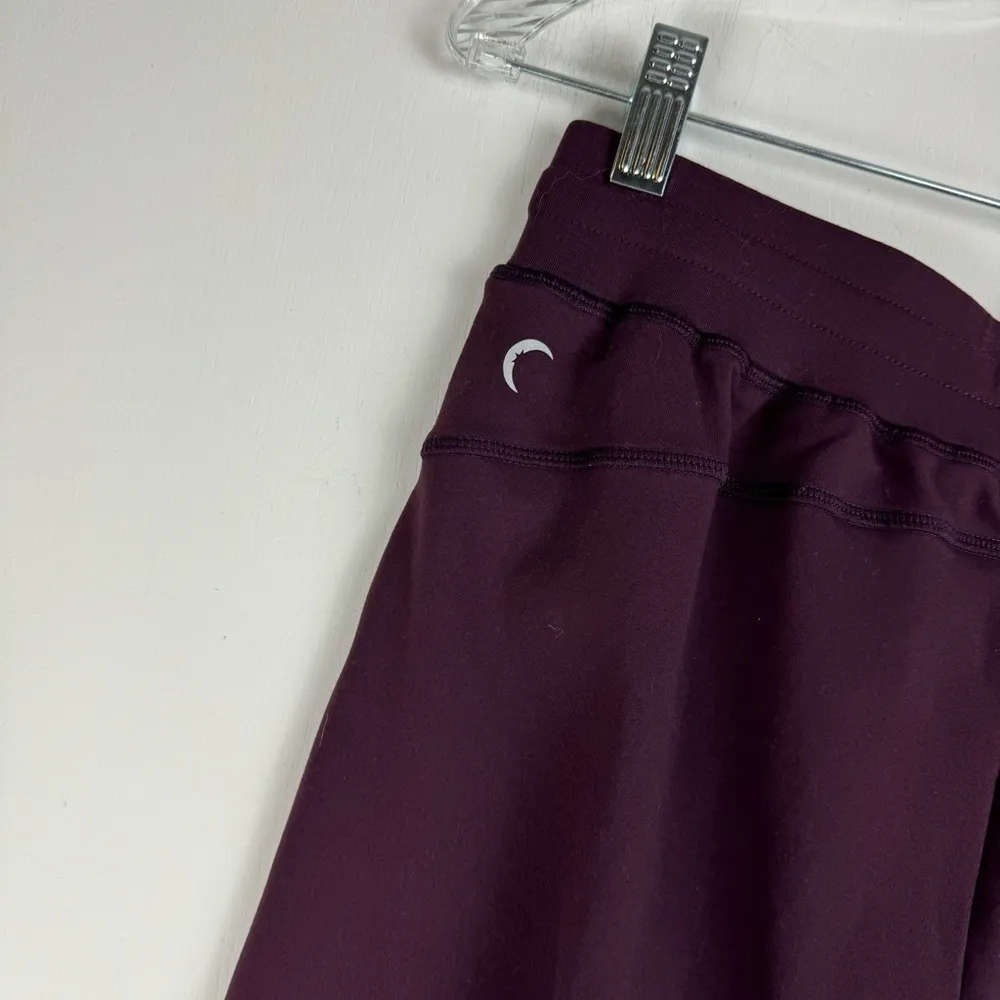 ZYIA Active Unwind Joggers Athletic Pants Sz XS Maroon Plum Purple Drawstring - Image 11