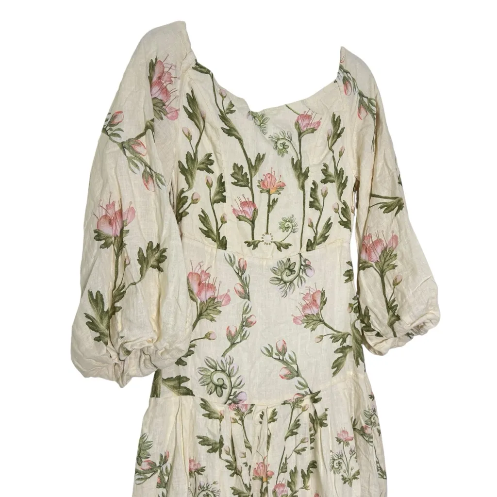 Agua by Agua Bendita Senlis Oasis Dress White Size L - Image 6