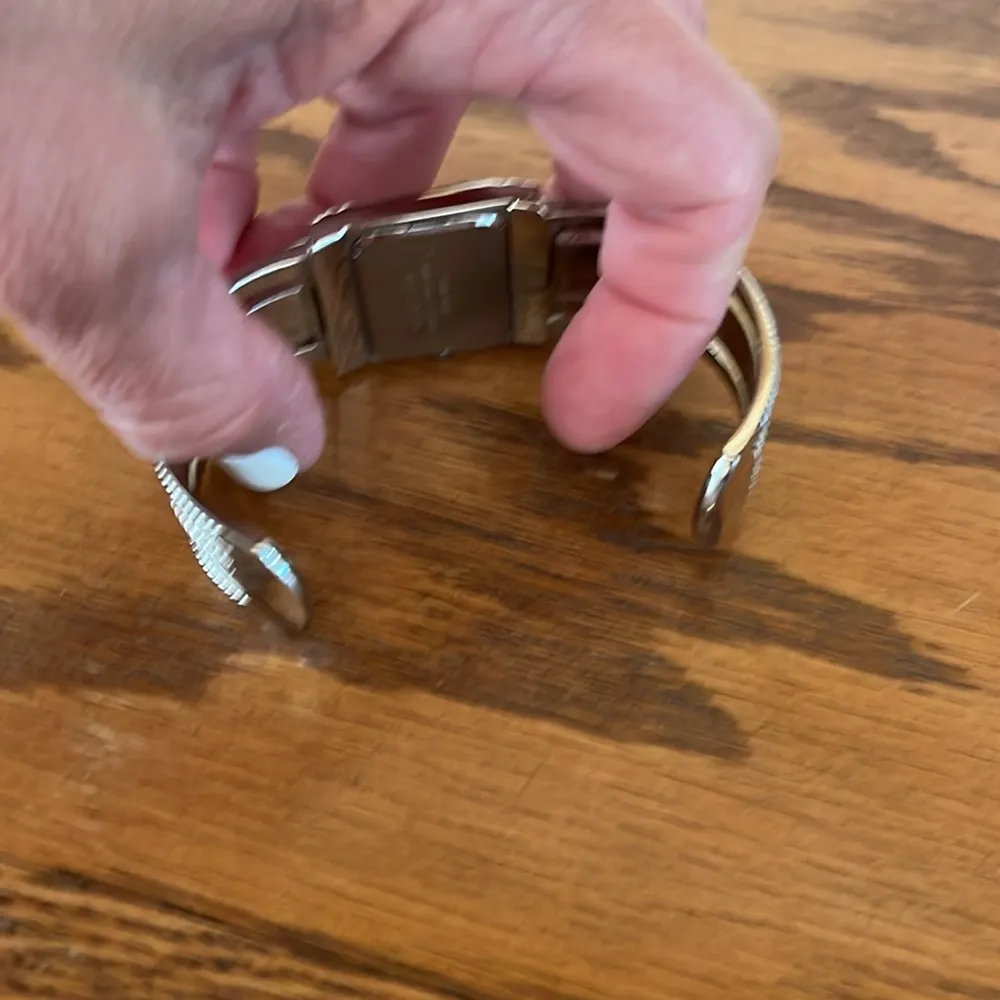 Silver Cuff Watch - Image 3