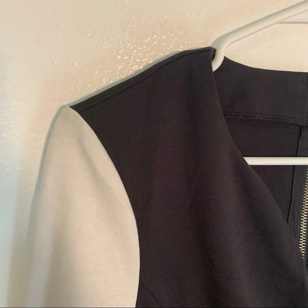 Victoria’s Secret Long Sleeve Bodycon Dress Black Light Gray - Image 5